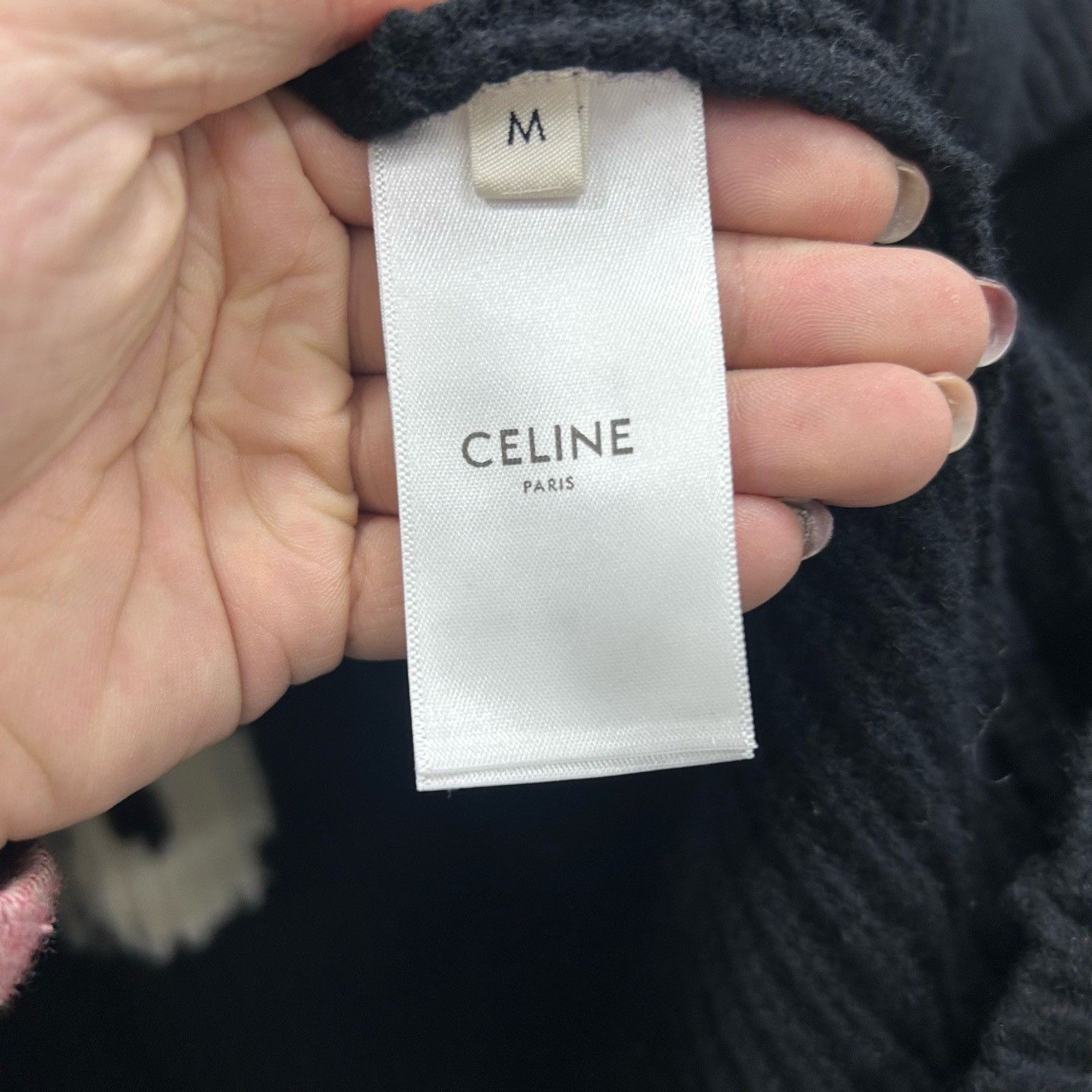 Celine Celine Please Dream Of Me Knit Hoodie Size M Size US M / EU 48-50 / 2 - 5 Thumbnail