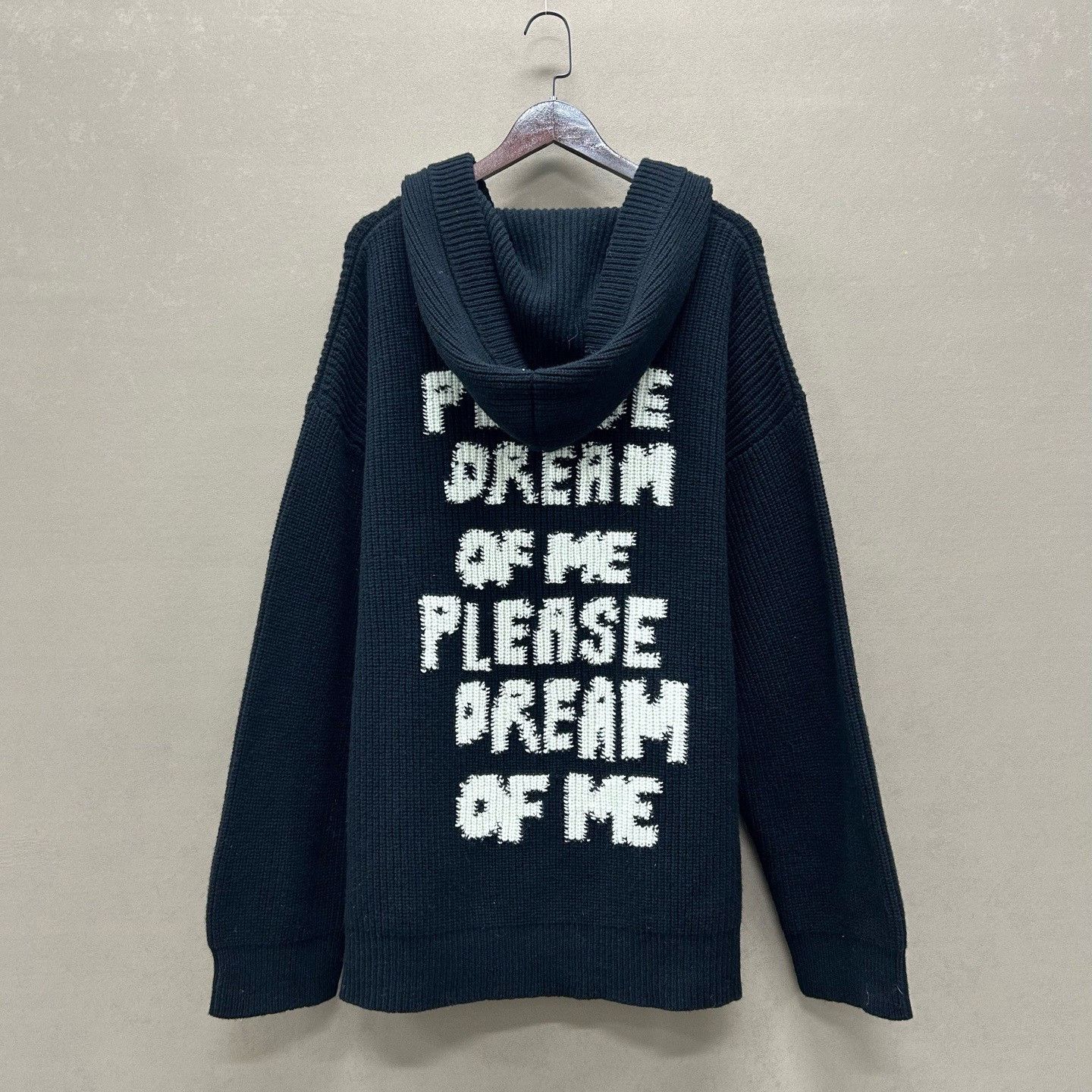Celine Celine Please Dream Of Me Knit Hoodie Size M Size US M / EU 48-50 / 2 - 3 Thumbnail