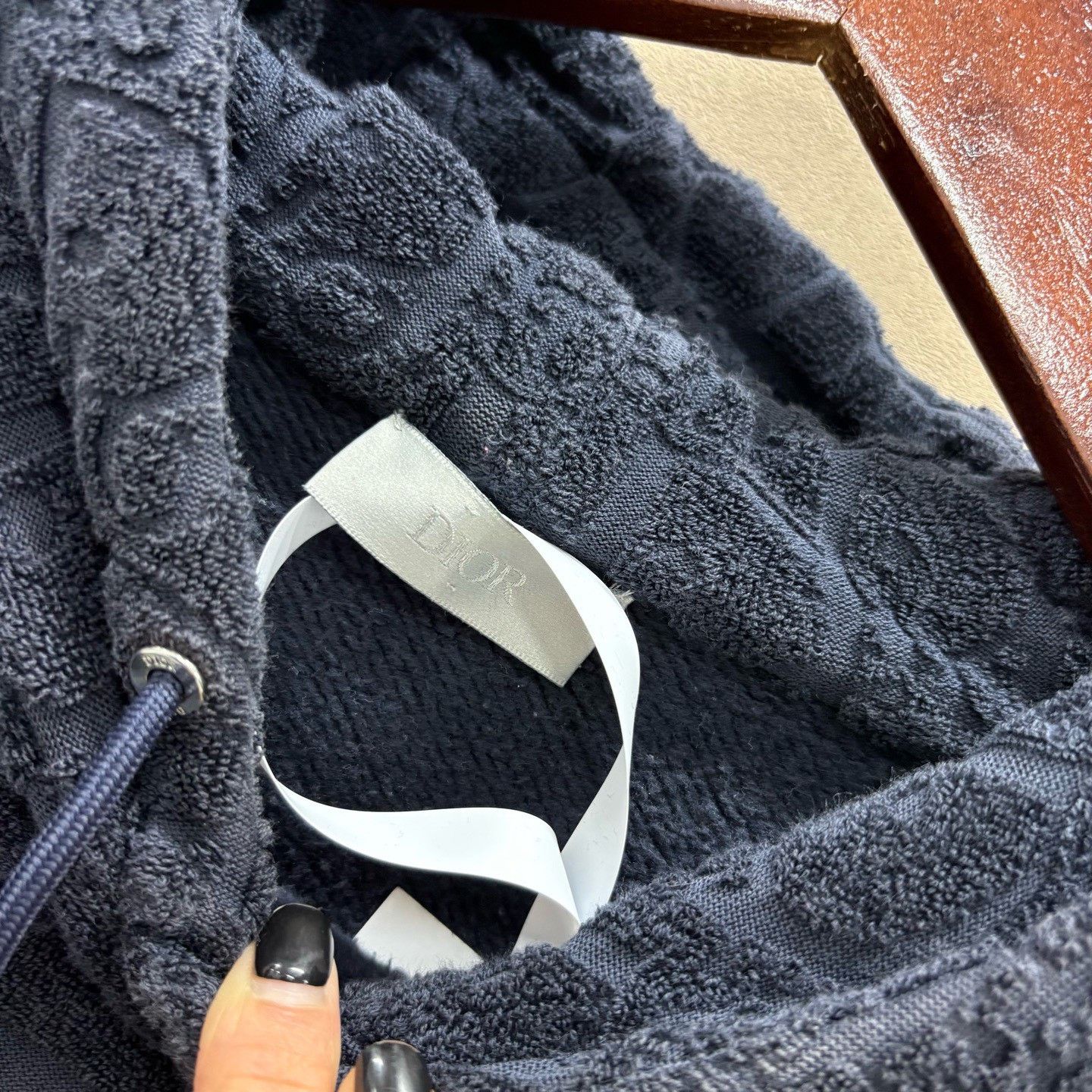 Dior Dior Oblique Terry Hoodie Size XS Size US XS / EU 42 / 0 - 4 Thumbnail