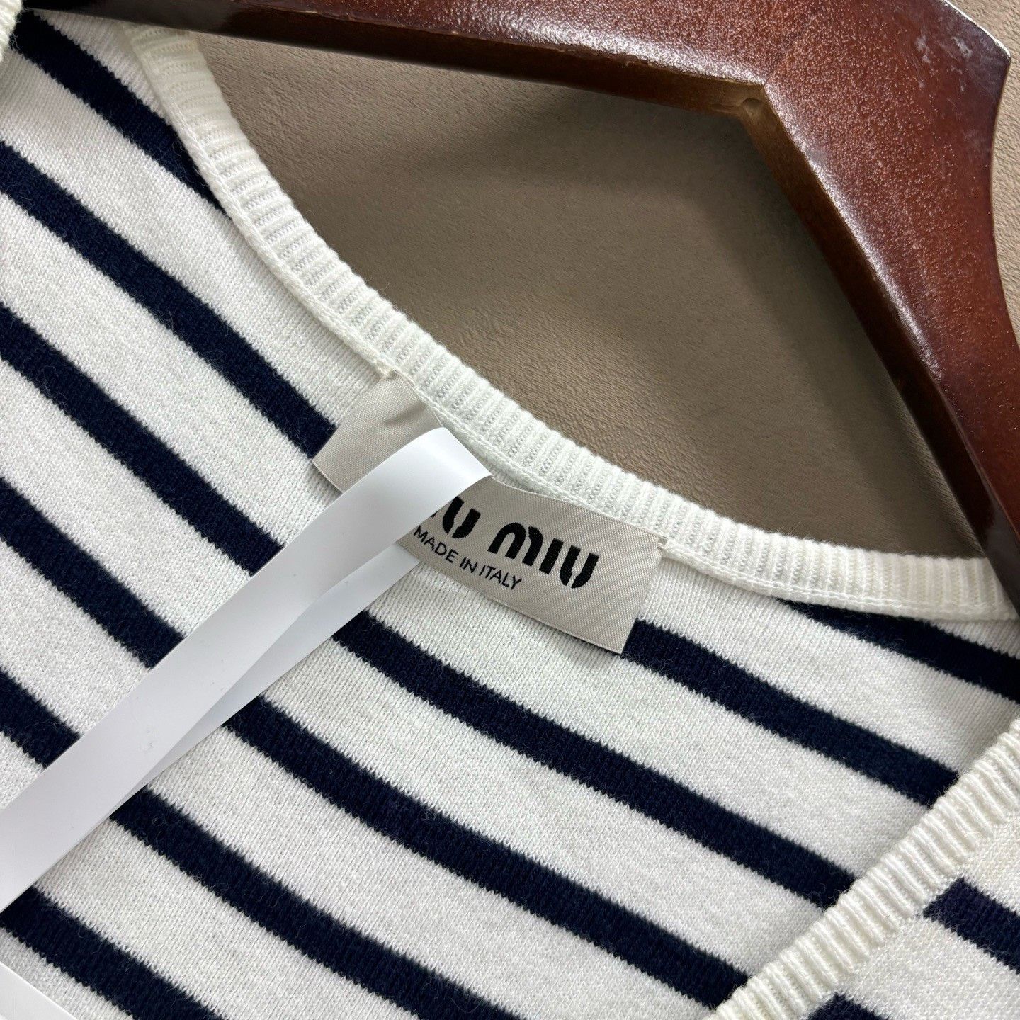 Miu Miu Miu Miu Striped Knit Mini Dress Size 36 Size XS / US 0-2 / IT 36-38 - 4 Thumbnail