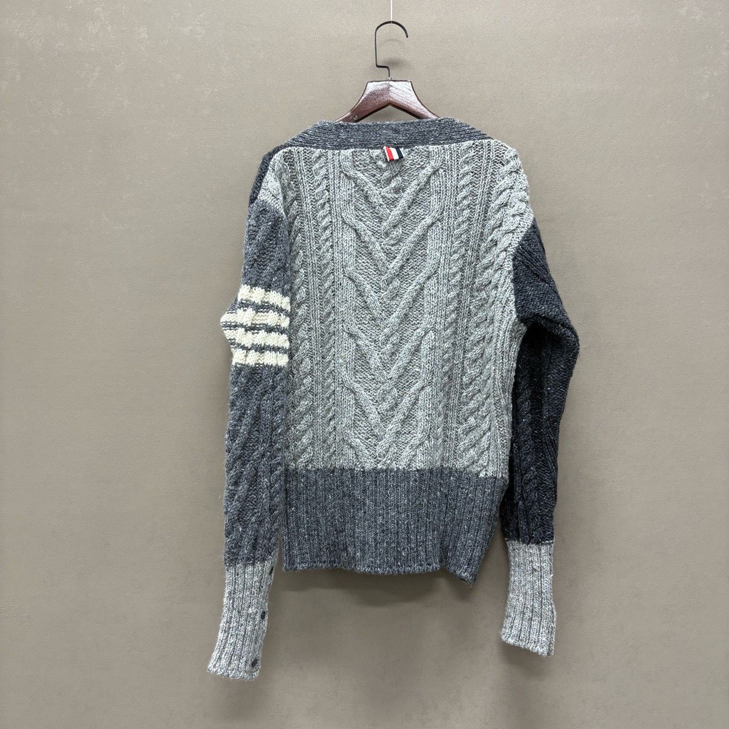 Thom Browne Thom Browne Cable Knit Cardigan Size 1 Size US S / EU 44-46 / 1 - 3 Thumbnail