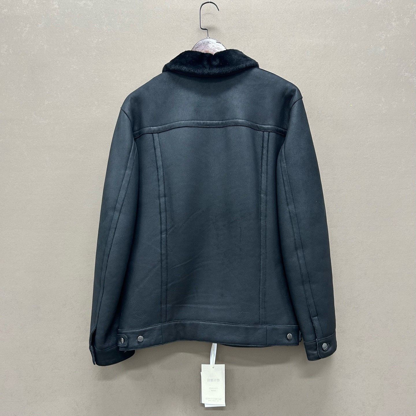 Z Zegna Zegna Sport Lambskin Shearling Leather Jacket Size M Size US M / EU 48-50 / 2 - 3 Thumbnail