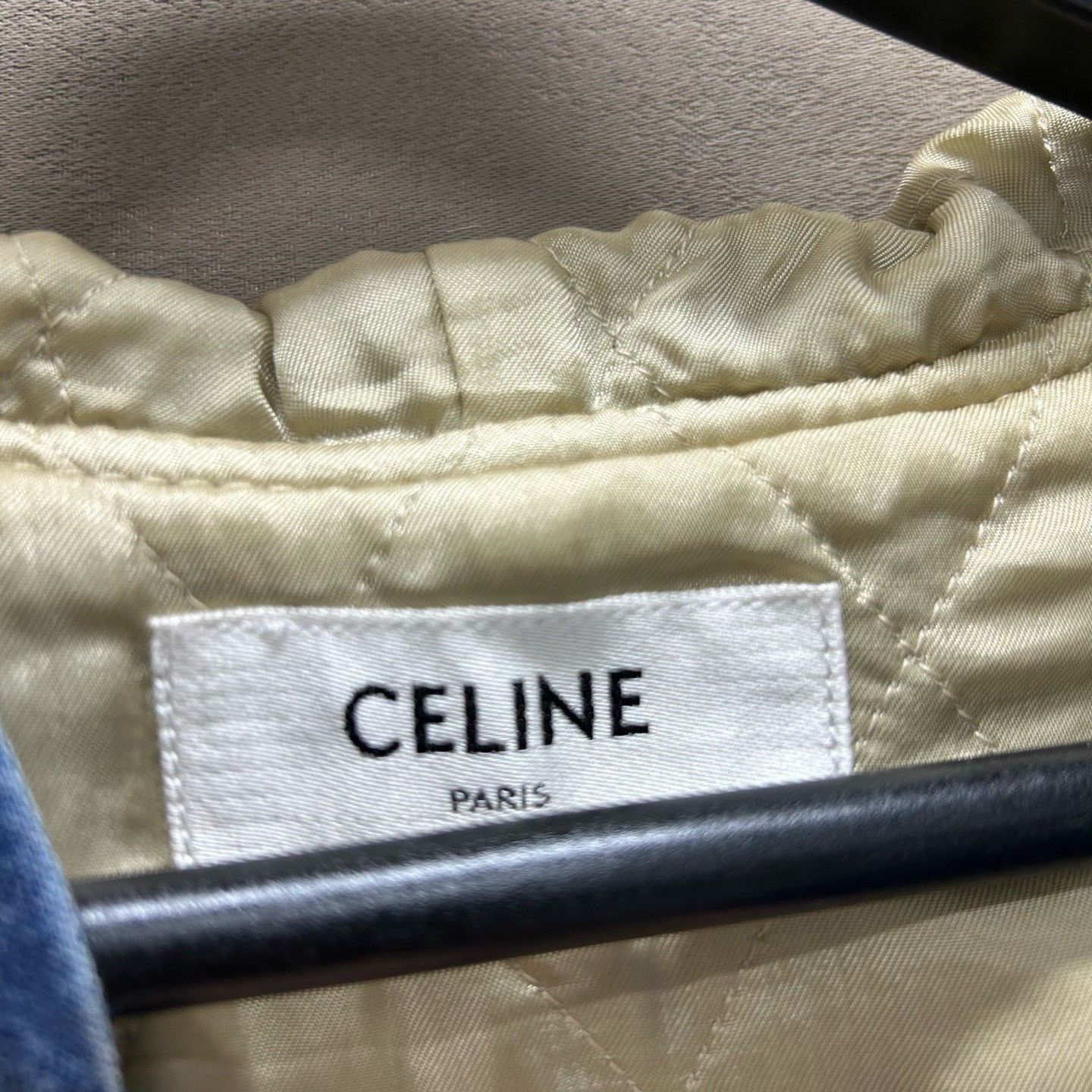 Celine Celine Embroidered Logo Denim Jacket Size XS Size US XS / EU 42 / 0 - 4 Thumbnail