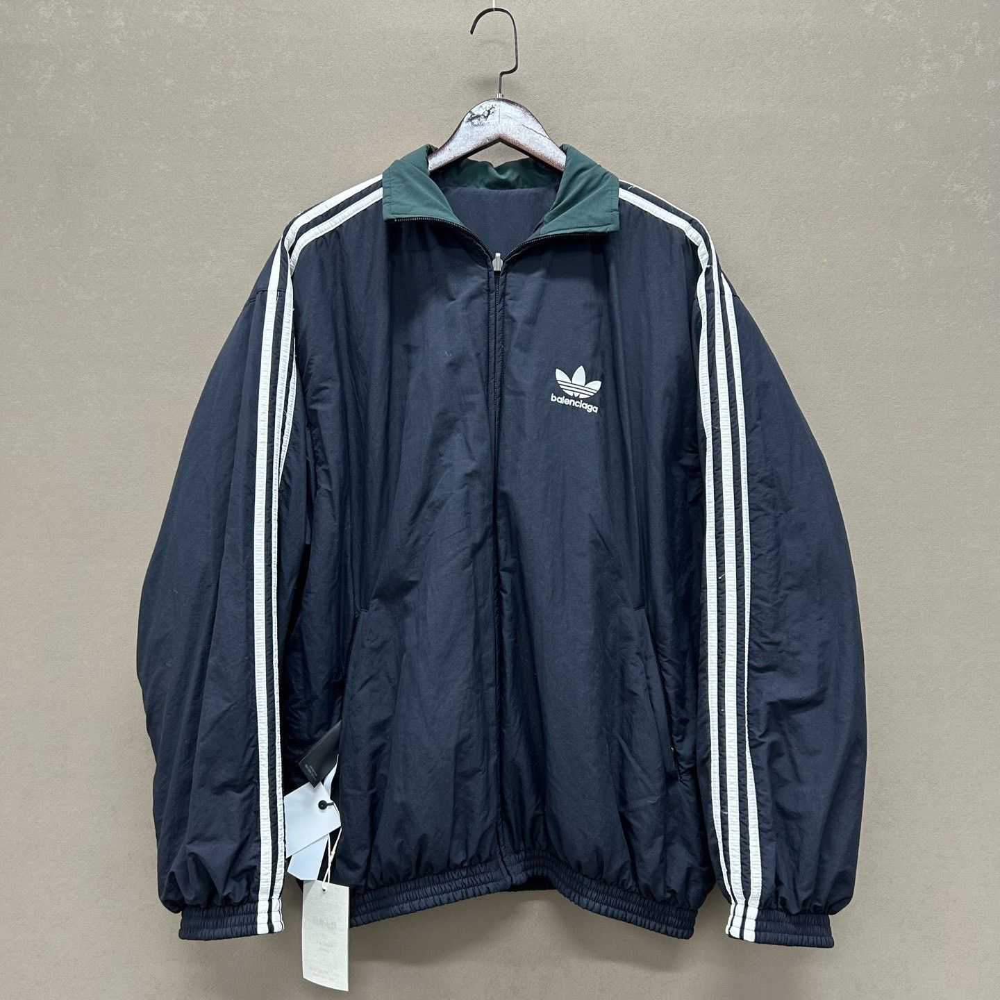 Balenciaga Balenciaga x Adidas Reversible Track Jacket Size S Size US S / EU 44-46 / 1 - 4 Thumbnail