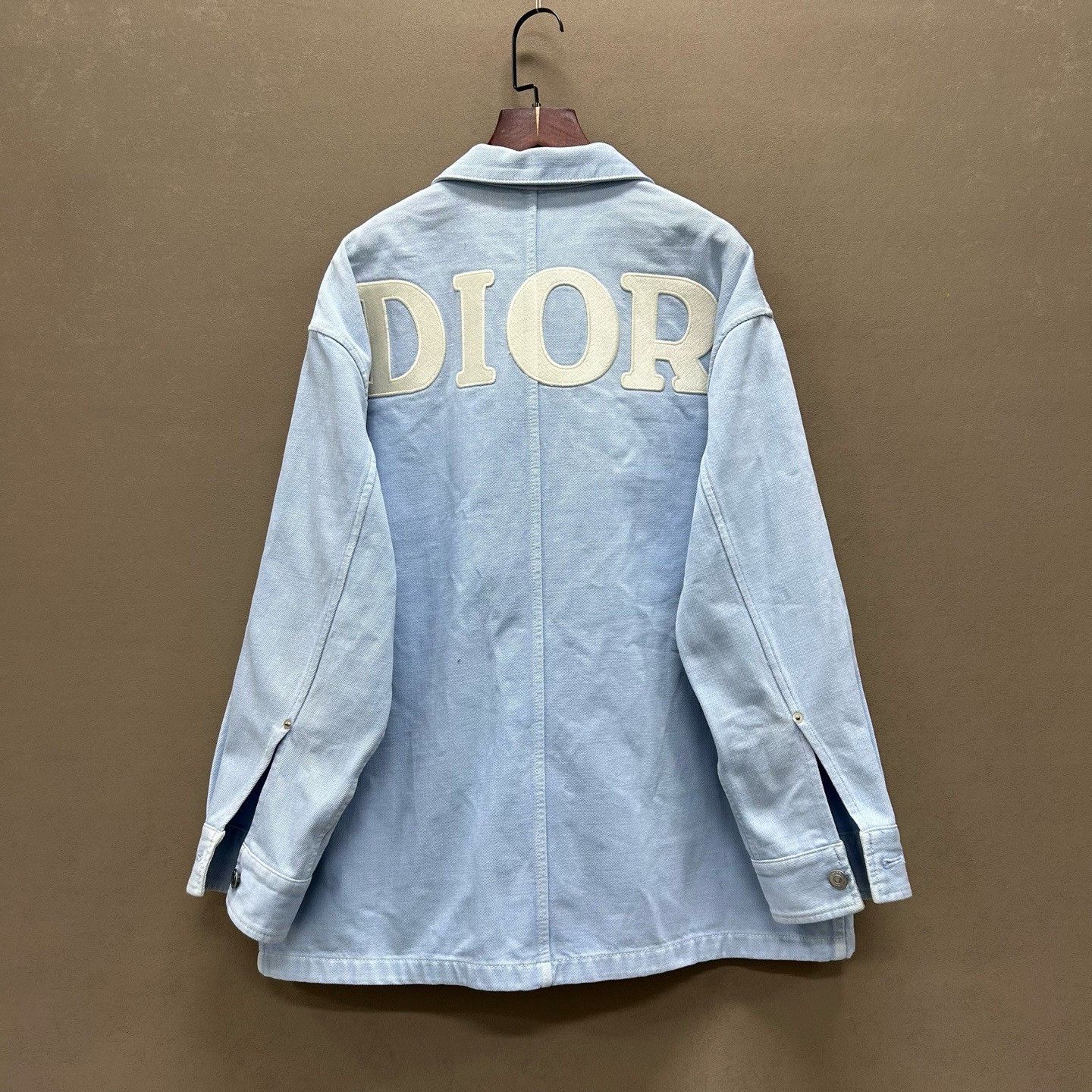 Dior Dior 1947 Logo Denim Jacket Size M Size US M / EU 48-50 / 2 - 3 Thumbnail
