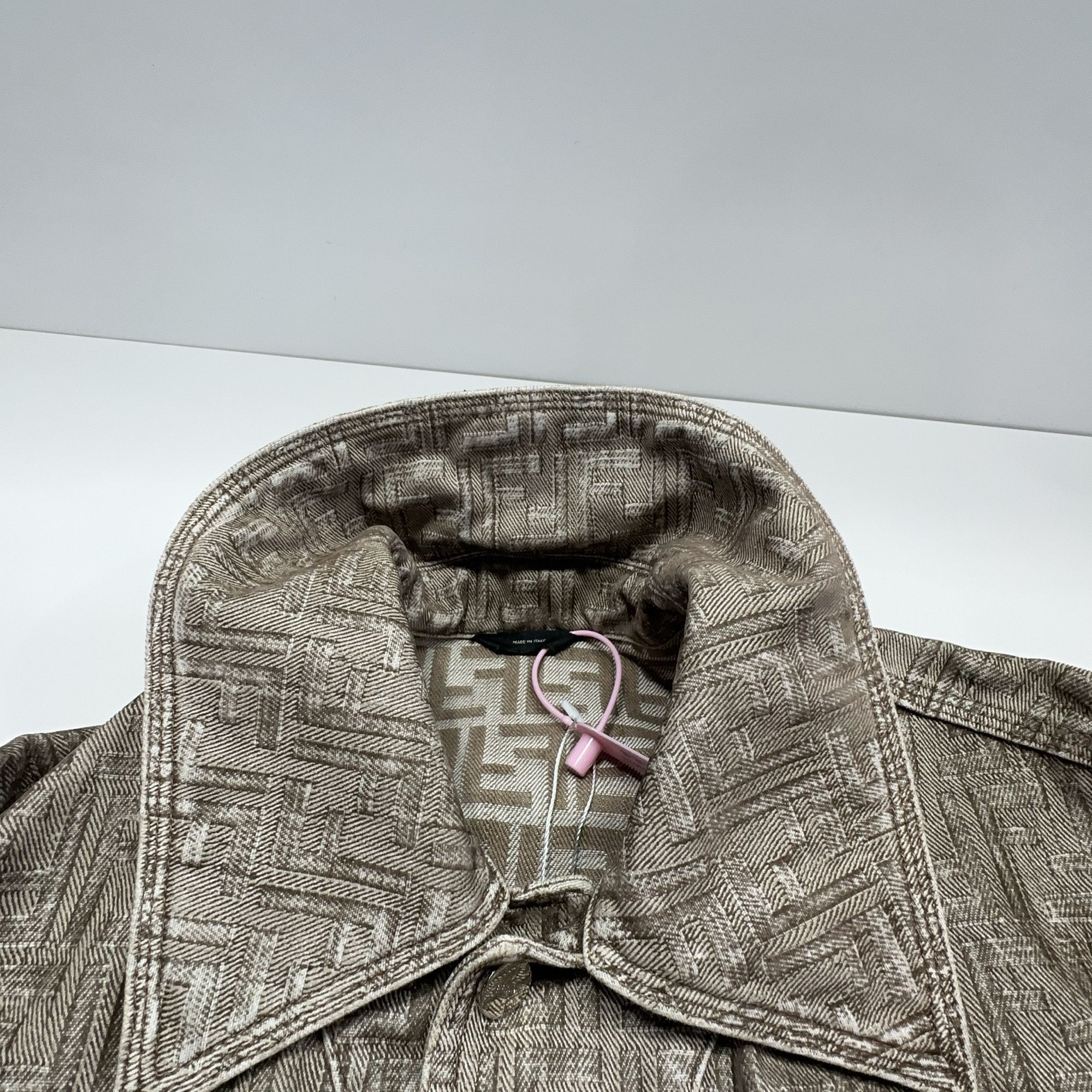 Fendi Fendi Monogram Denim Jacket Size M Size US M / EU 48-50 / 2 - 6 Thumbnail
