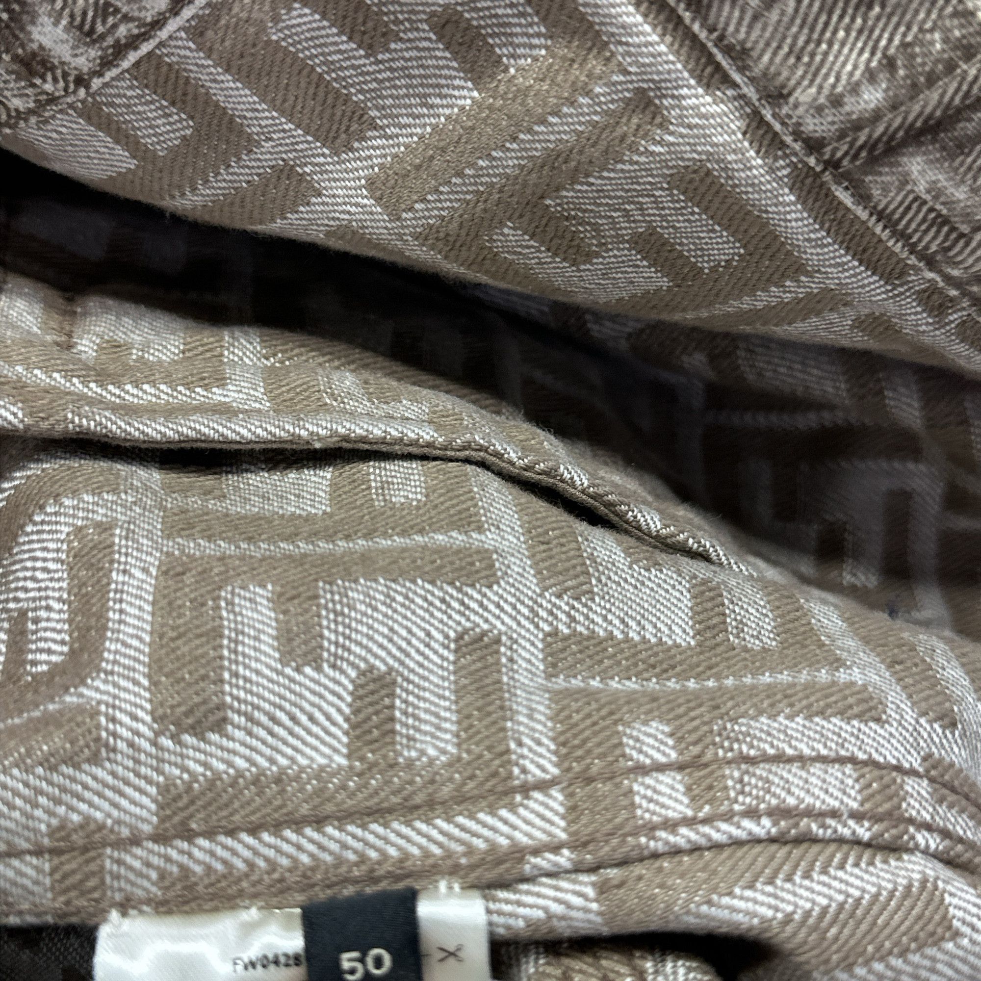 Fendi Fendi Monogram Denim Jacket Size M Size US M / EU 48-50 / 2 - 4 Thumbnail
