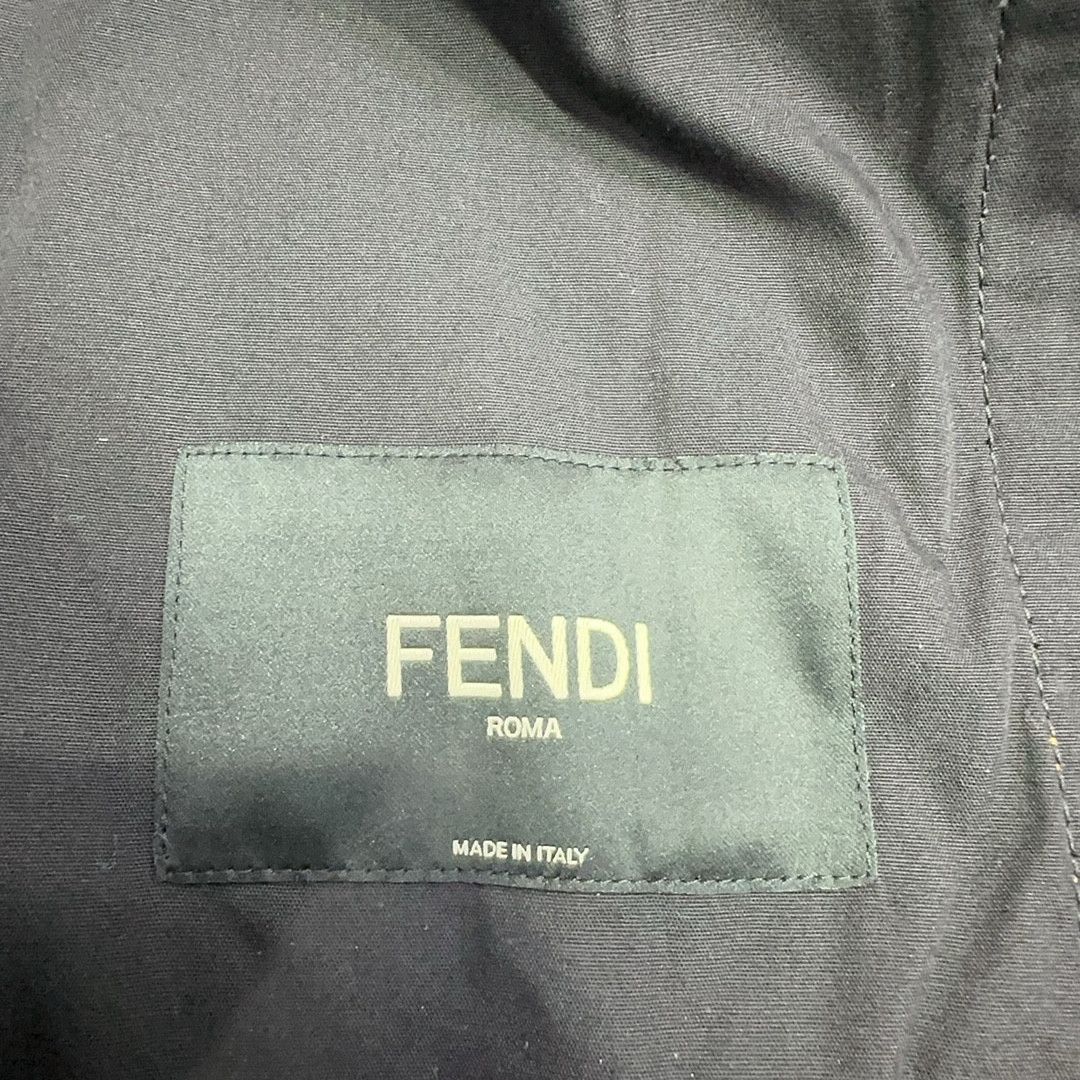 Fendi Fendi FF Logo Denim Jacket Size 50 Size US M / EU 48-50 / 2 - 4 Thumbnail