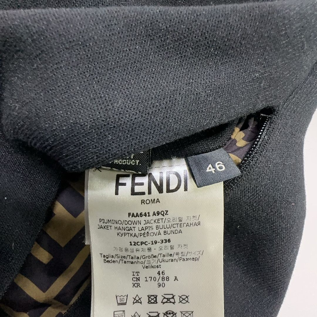 Fendi Fendi FF Logo Hooded Down Jacket Size 46 Size US S / EU 44-46 / 1 - 3 Thumbnail
