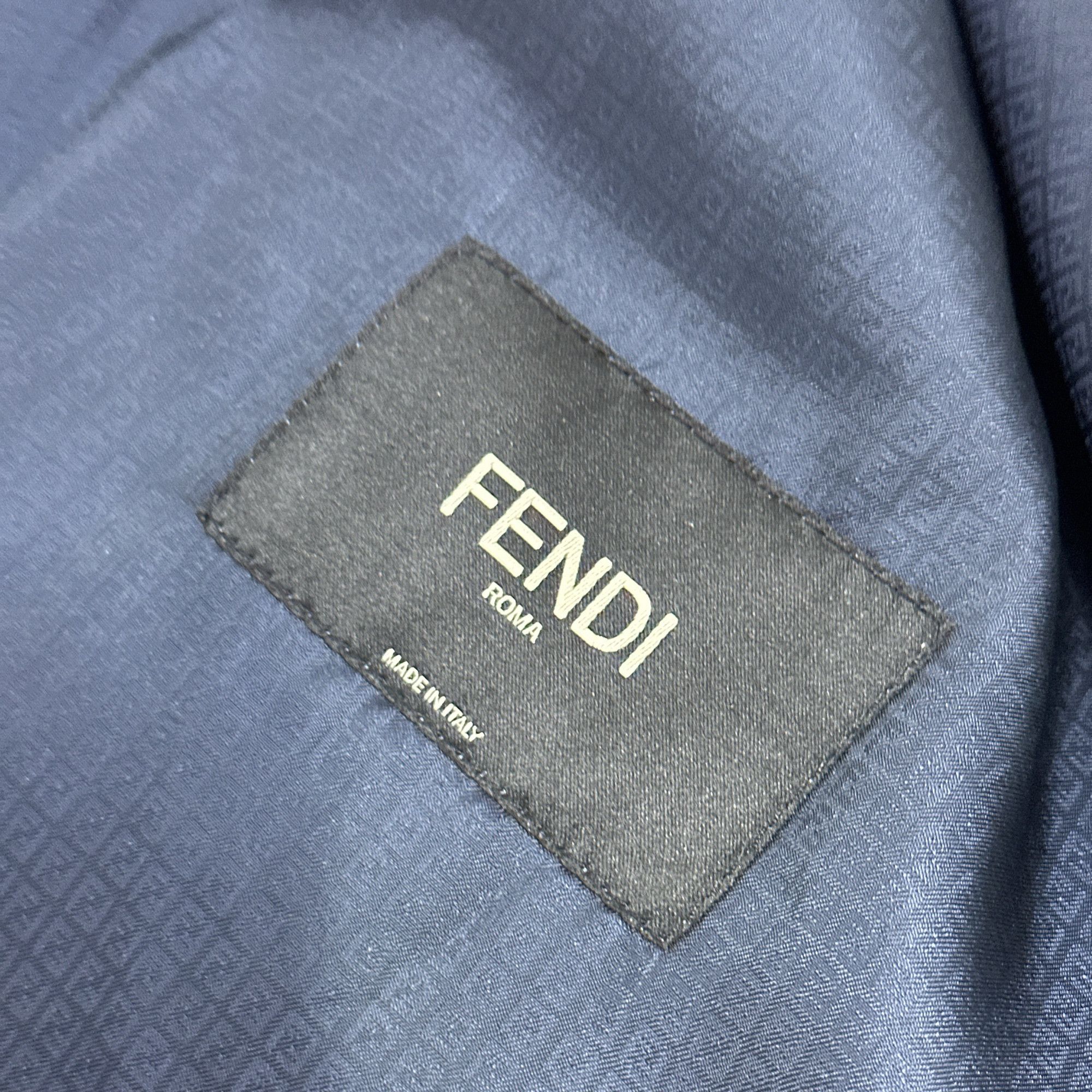 Fendi Fendi Textured Button Up Jacket Size L Size US L / EU 52-54 / 3 - 3 Thumbnail