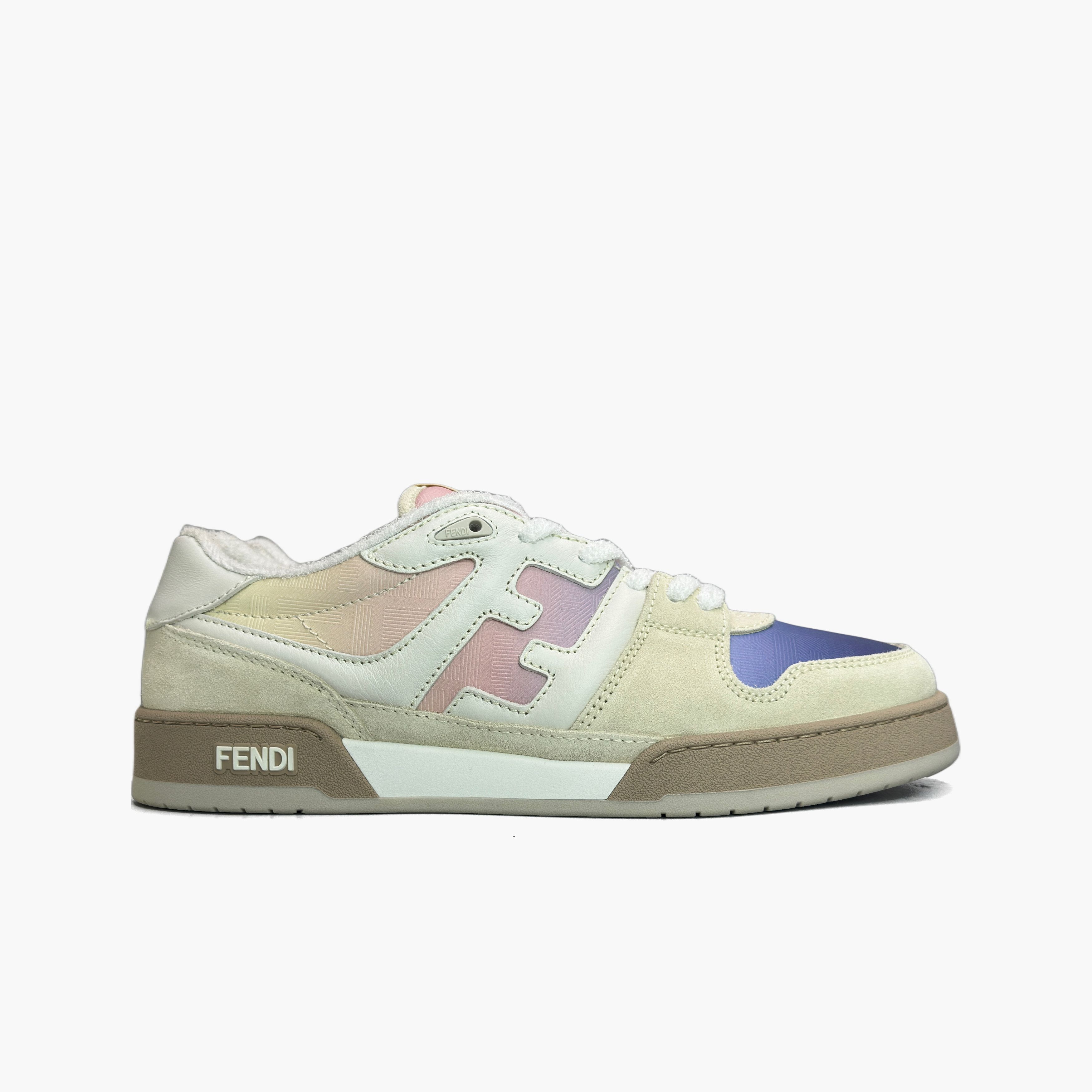 Fendi Fendi Match Multi-Color Low-Top Sneakers US 11 Size US 11 / EU 44 - 4 Thumbnail