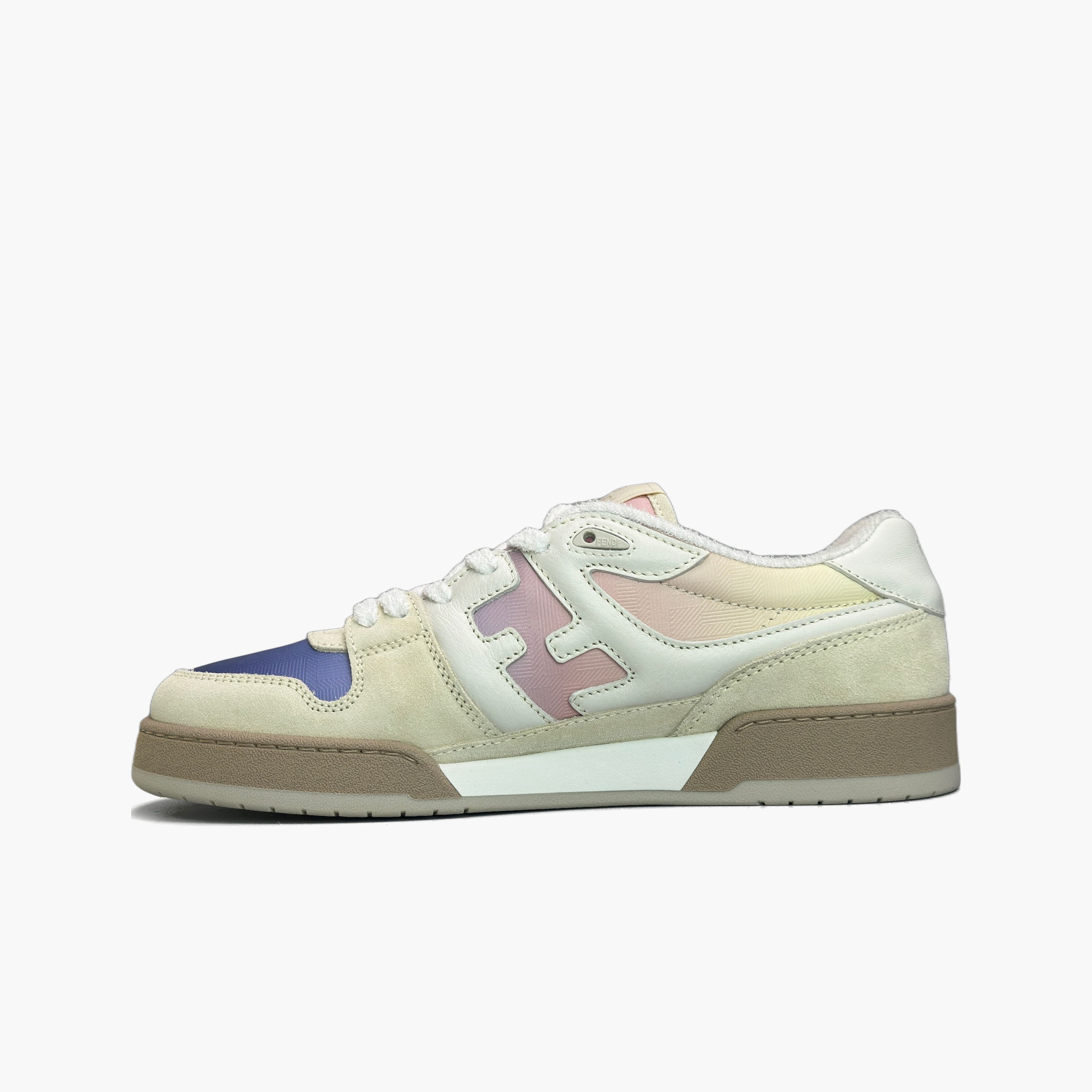Fendi Fendi Match Multi-Color Low-Top Sneakers US 11 Size US 11 / EU 44 - 3 Thumbnail
