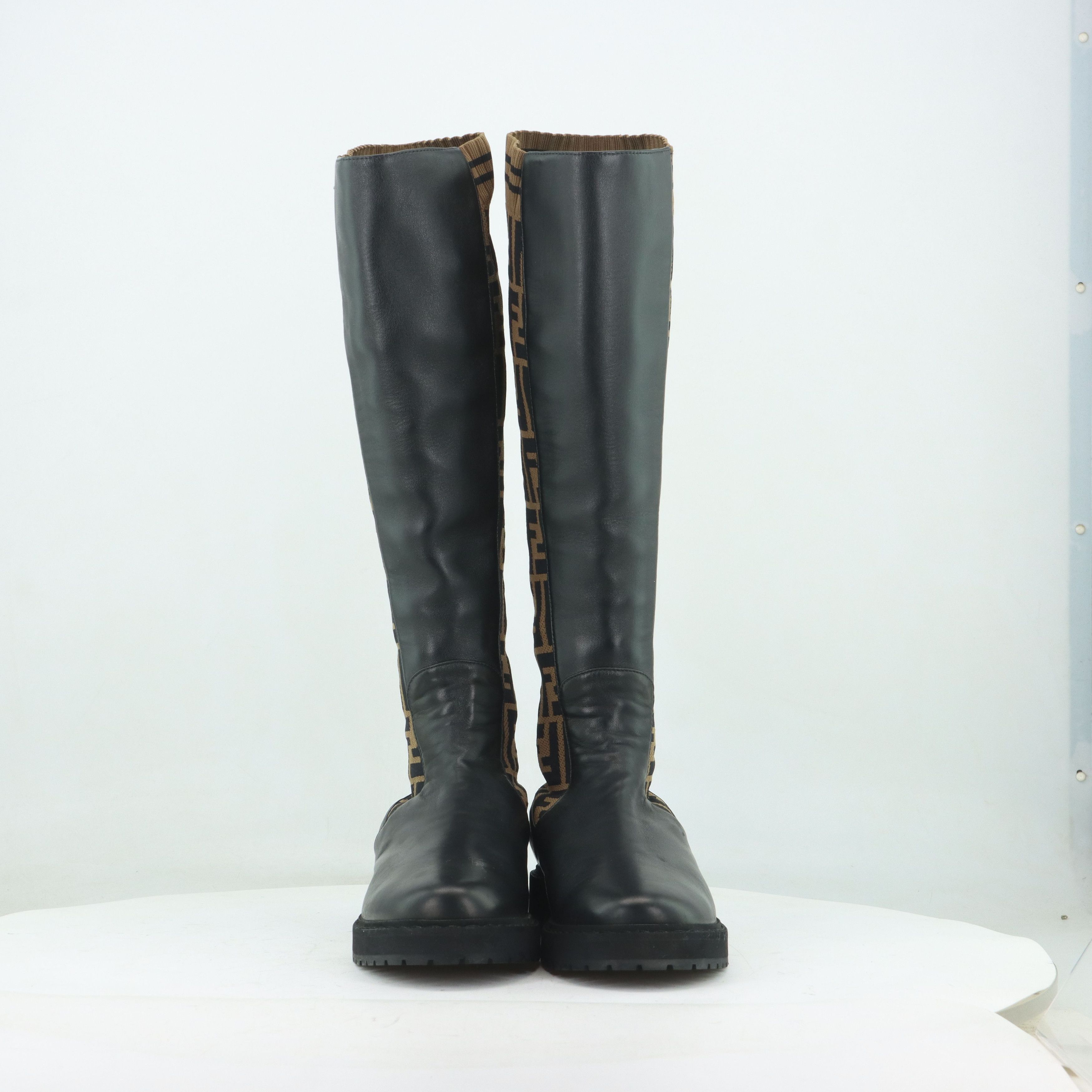 Fendi Fendi FF Monogram Rockoko Boots Size 37 Size US 7 / IT 37 - 4 Thumbnail