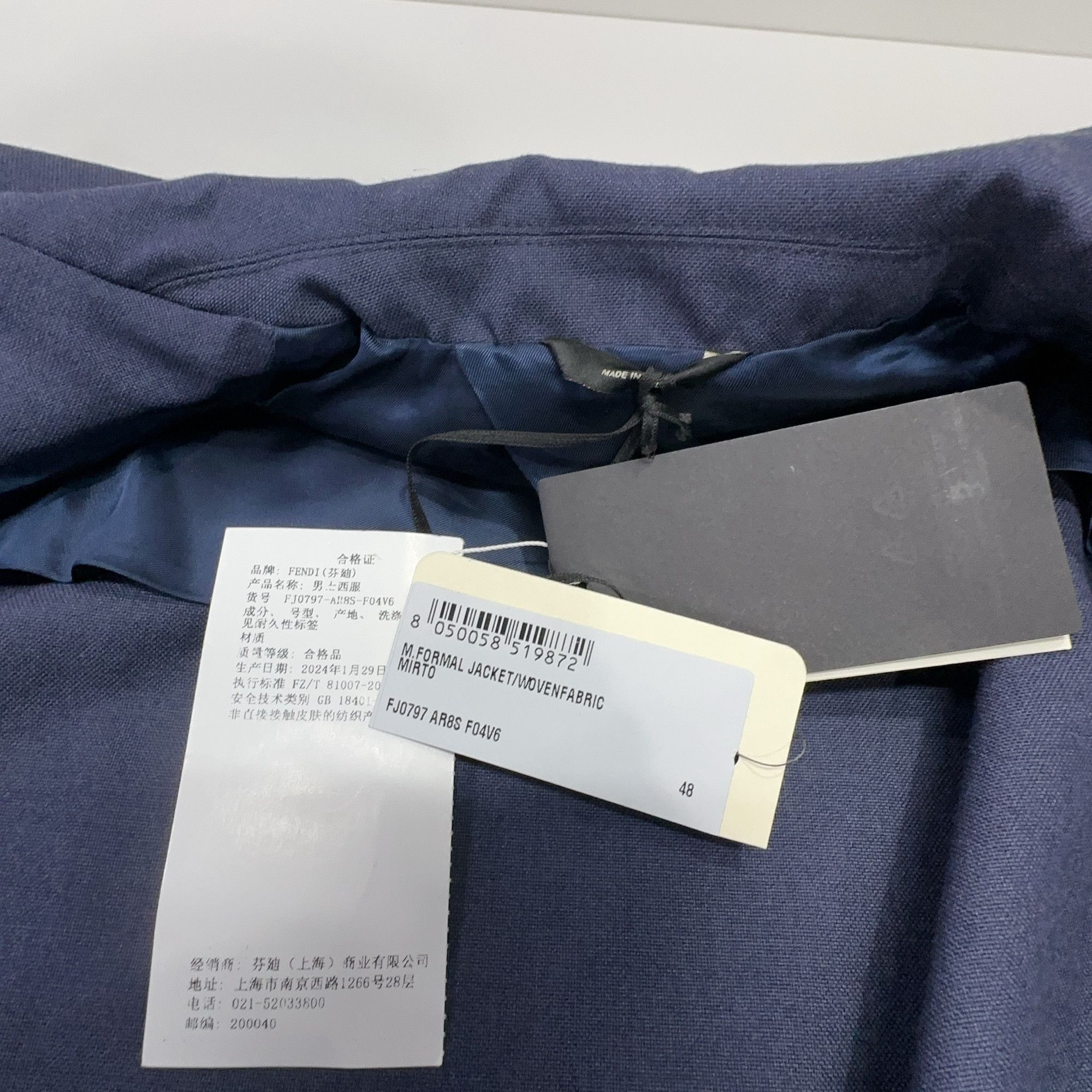 Fendi Fendi Formal Blazer Size 38R Size 38R - 3 Thumbnail