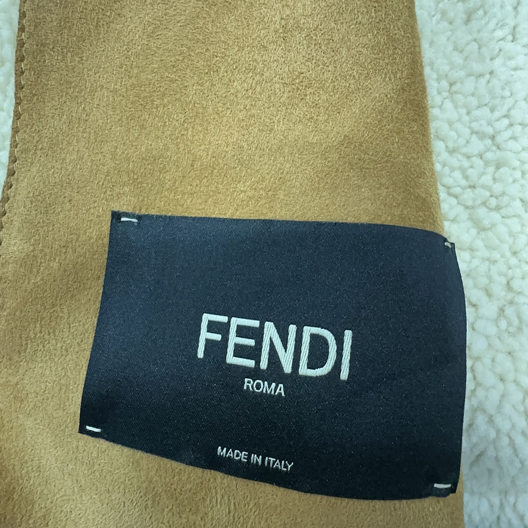 Fendi Fendi Shearling Lambskin Jacket Size 40 Size S / US 4 / IT 40 - 6 Thumbnail