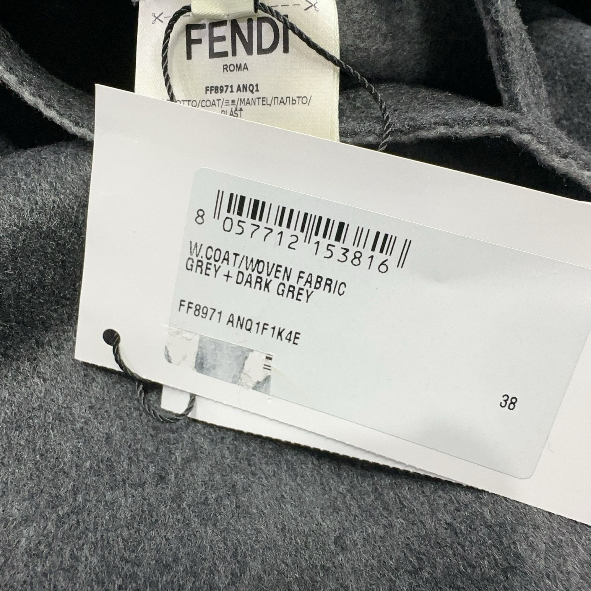 Fendi Fendi Cashmere Double Face Coat Size 38 Size XS / US 0-2 / IT 36-38 - 7 Thumbnail