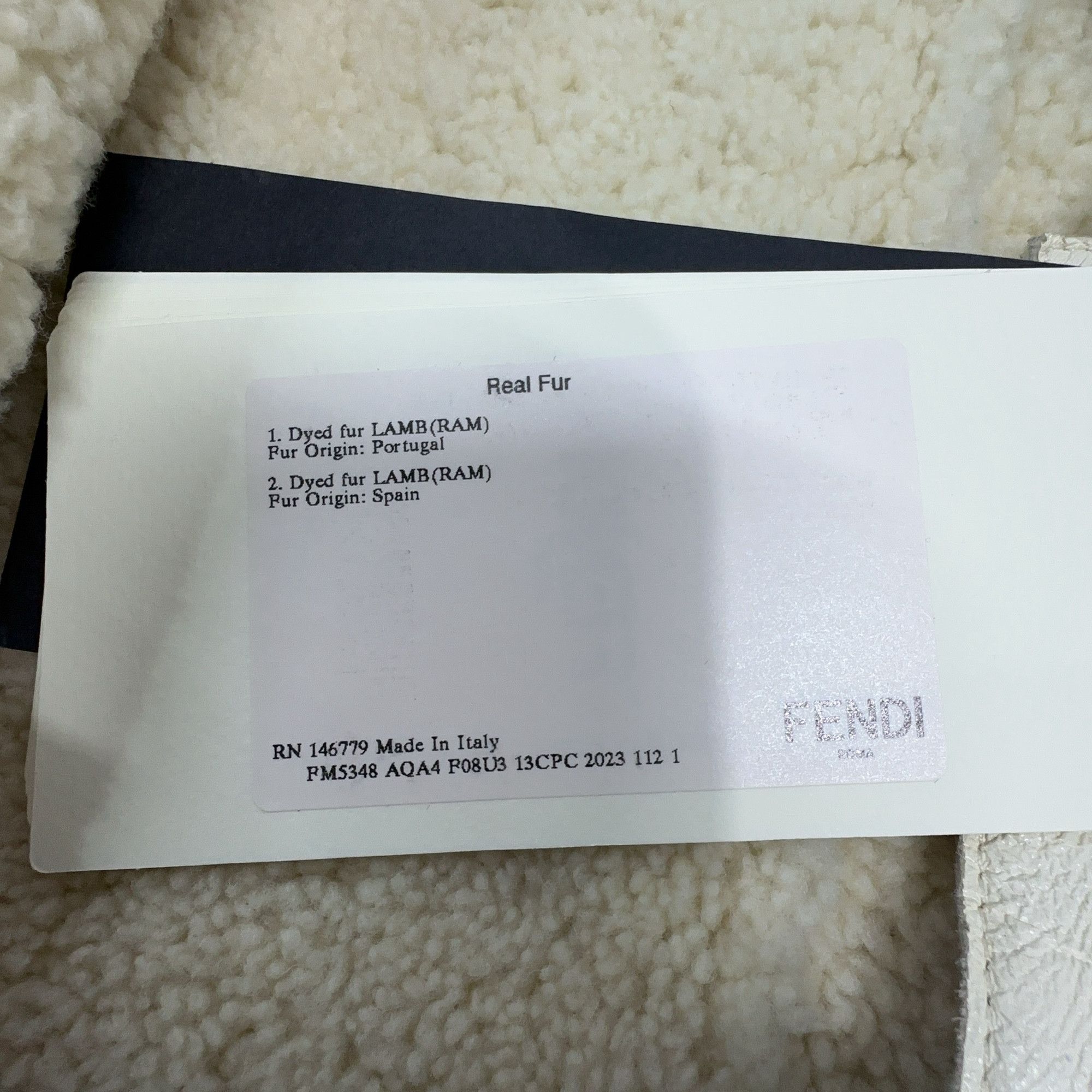 Fendi Fendi Lamb Shearling Long Coat Size 36 Size XS / US 0-2 / IT 36-38 - 3 Thumbnail
