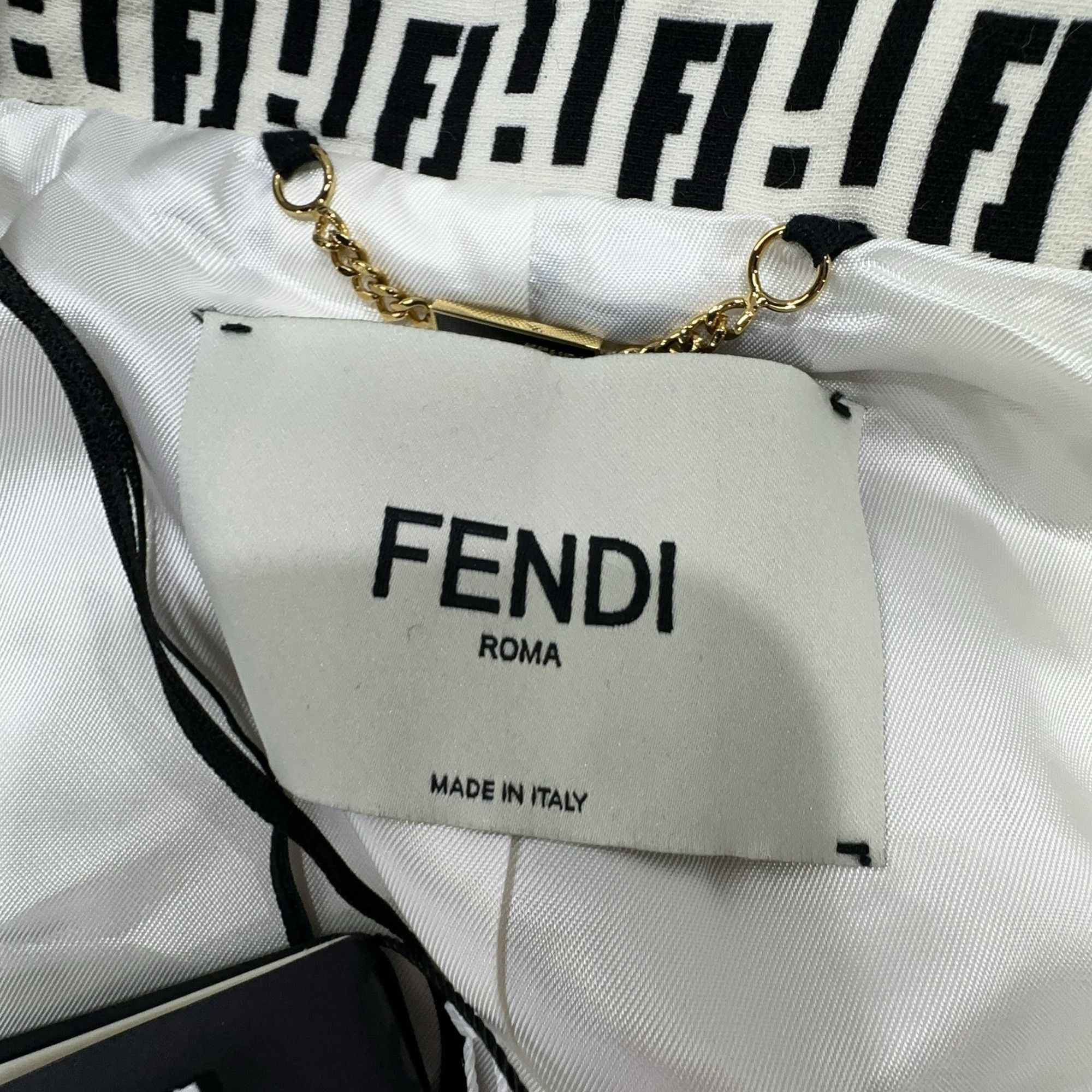 Fendi Fendi FF Monogram Pattern Jacket Size 38 Size XS / US 0-2 / IT 36-38 - 4 Thumbnail