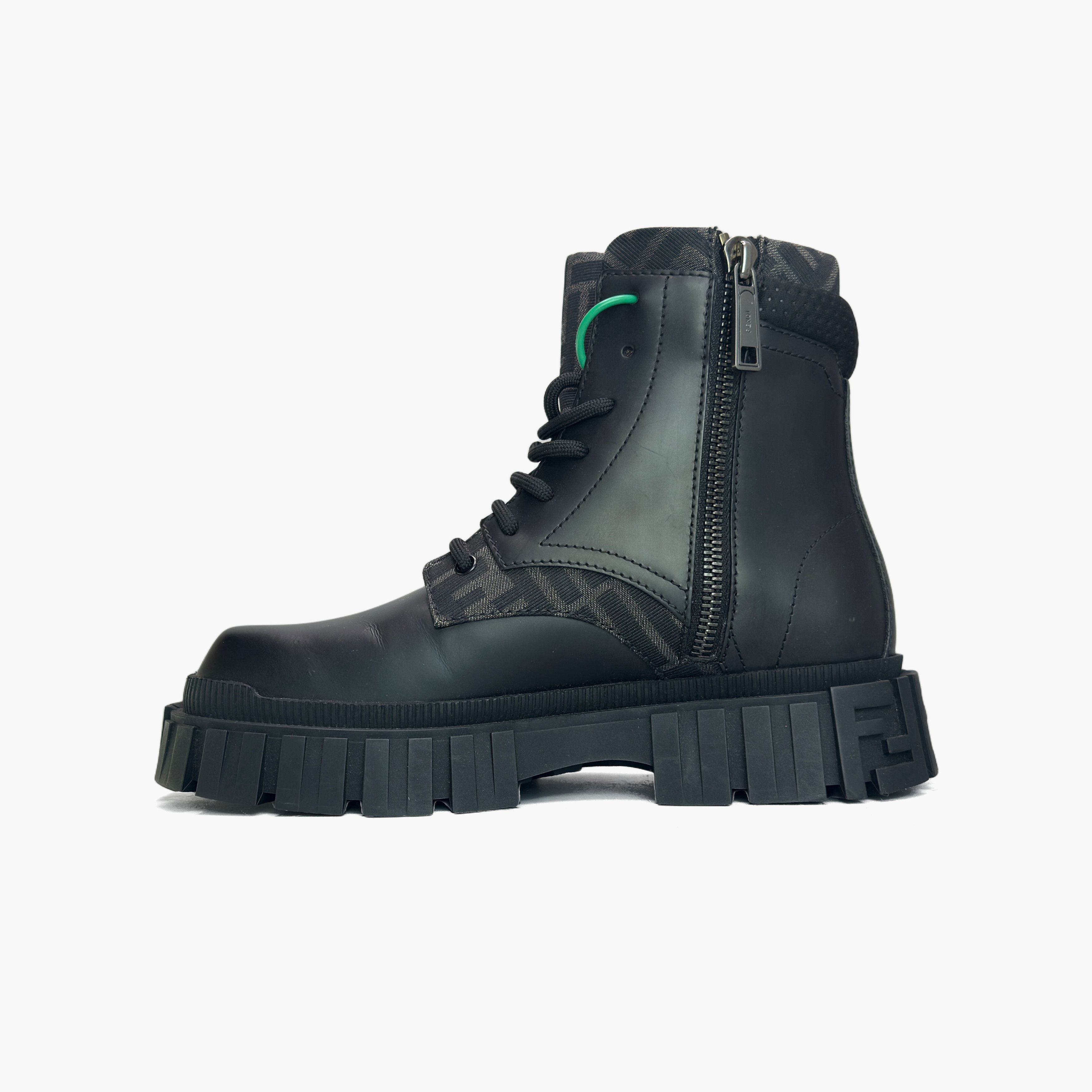 Fendi Fendi Force FF Logo Lace-Up Boots Size 7 Size US 7 / EU 40 - 3 Thumbnail