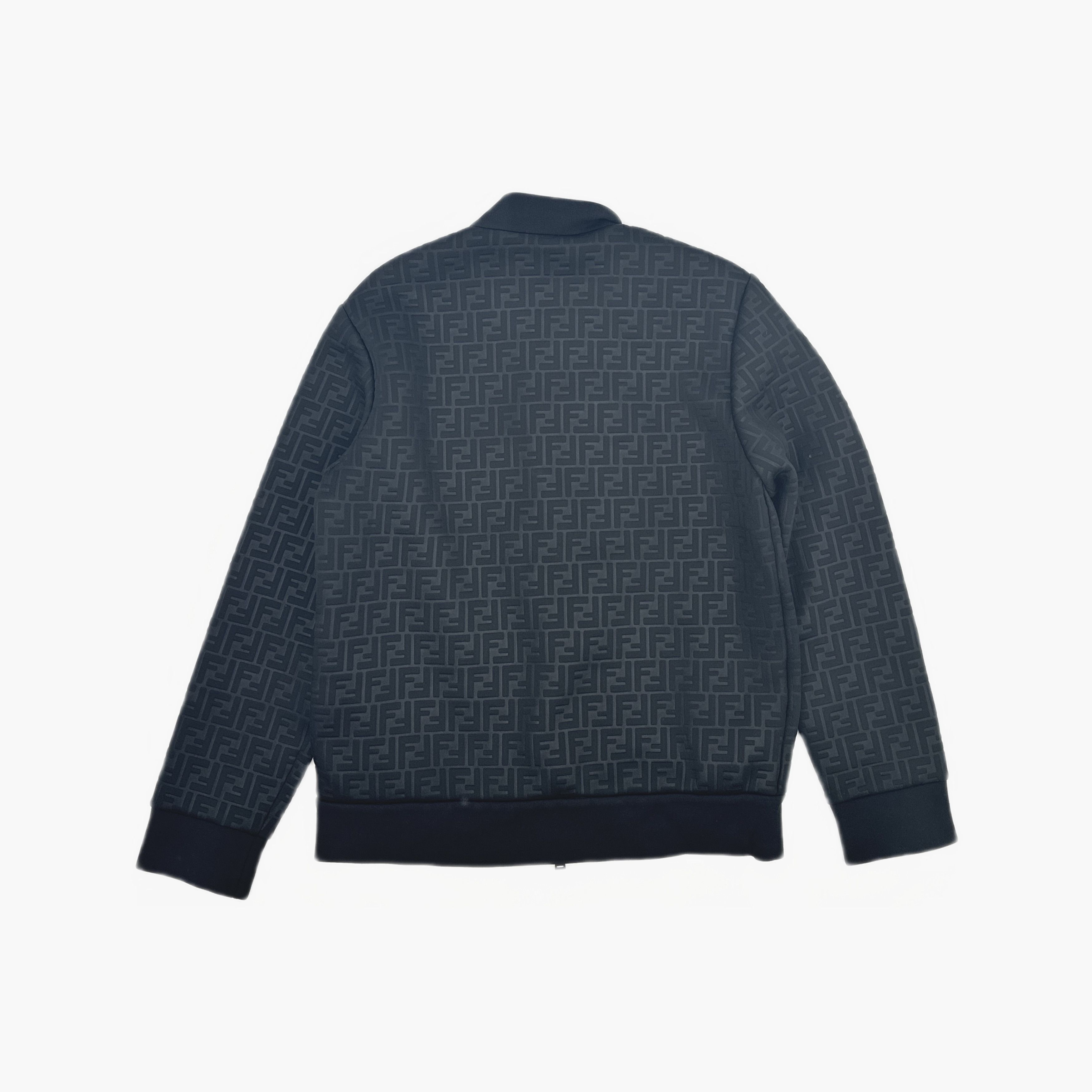 Fendi Fendi FF Embossed Bomber Jacket Size 52 Size US L / EU 52-54 / 3 - 2 Thumbnail