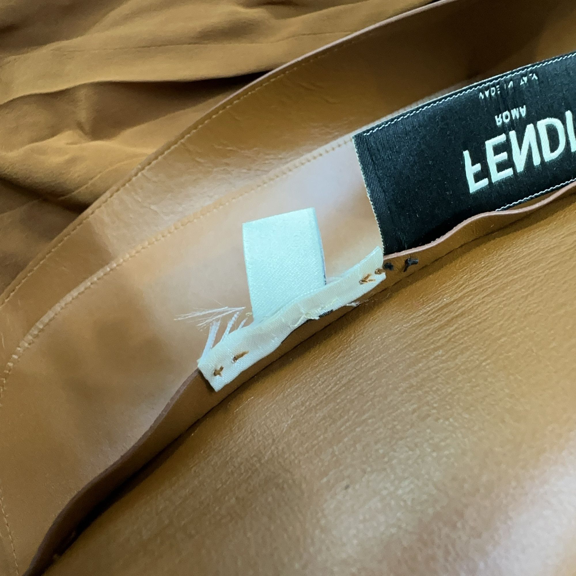 Fendi Fendi Leather Jacket Size 36 Size XS / US 0-2 / IT 36-38 - 9 Thumbnail
