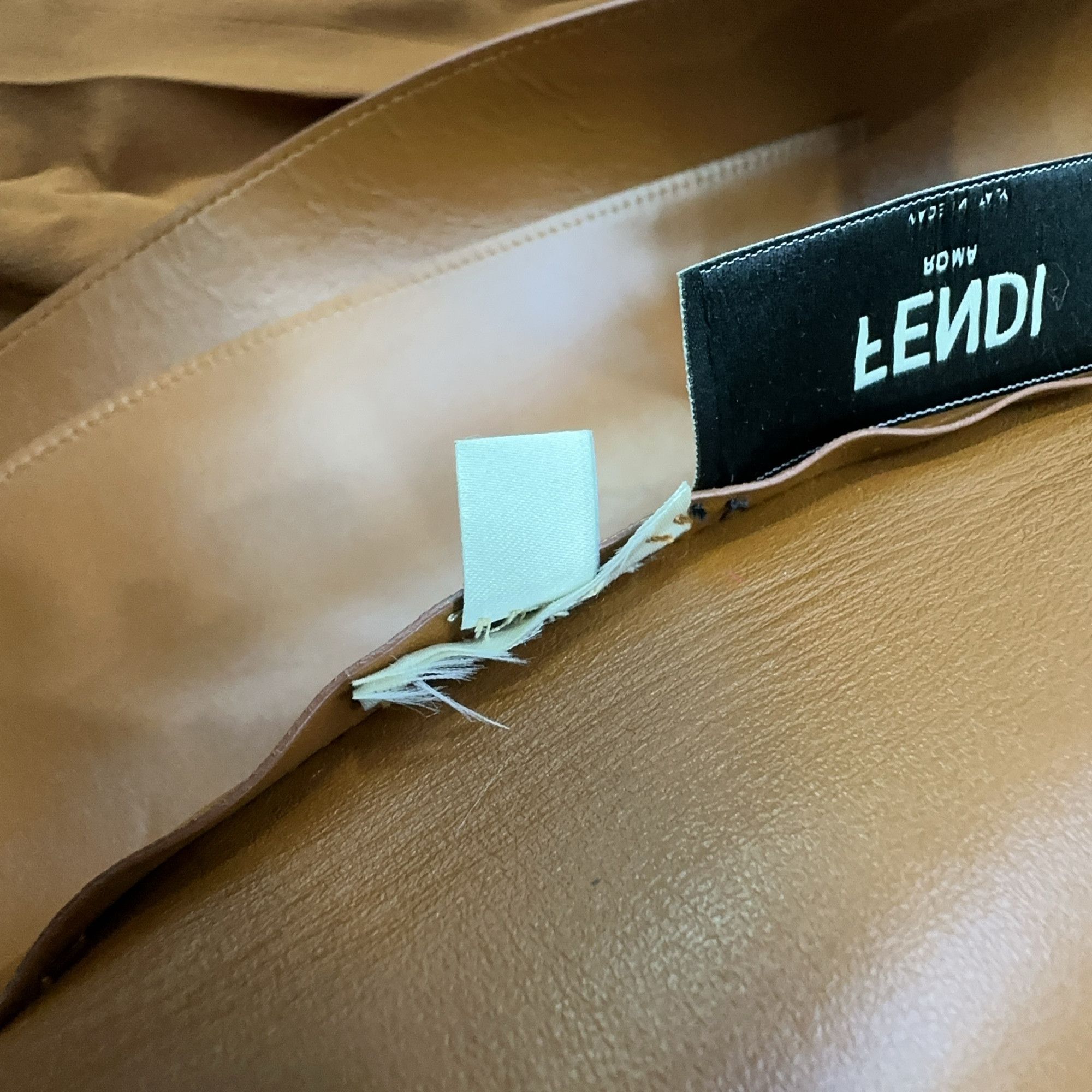 Fendi Fendi Leather Jacket Size 36 Size XS / US 0-2 / IT 36-38 - 10 Thumbnail