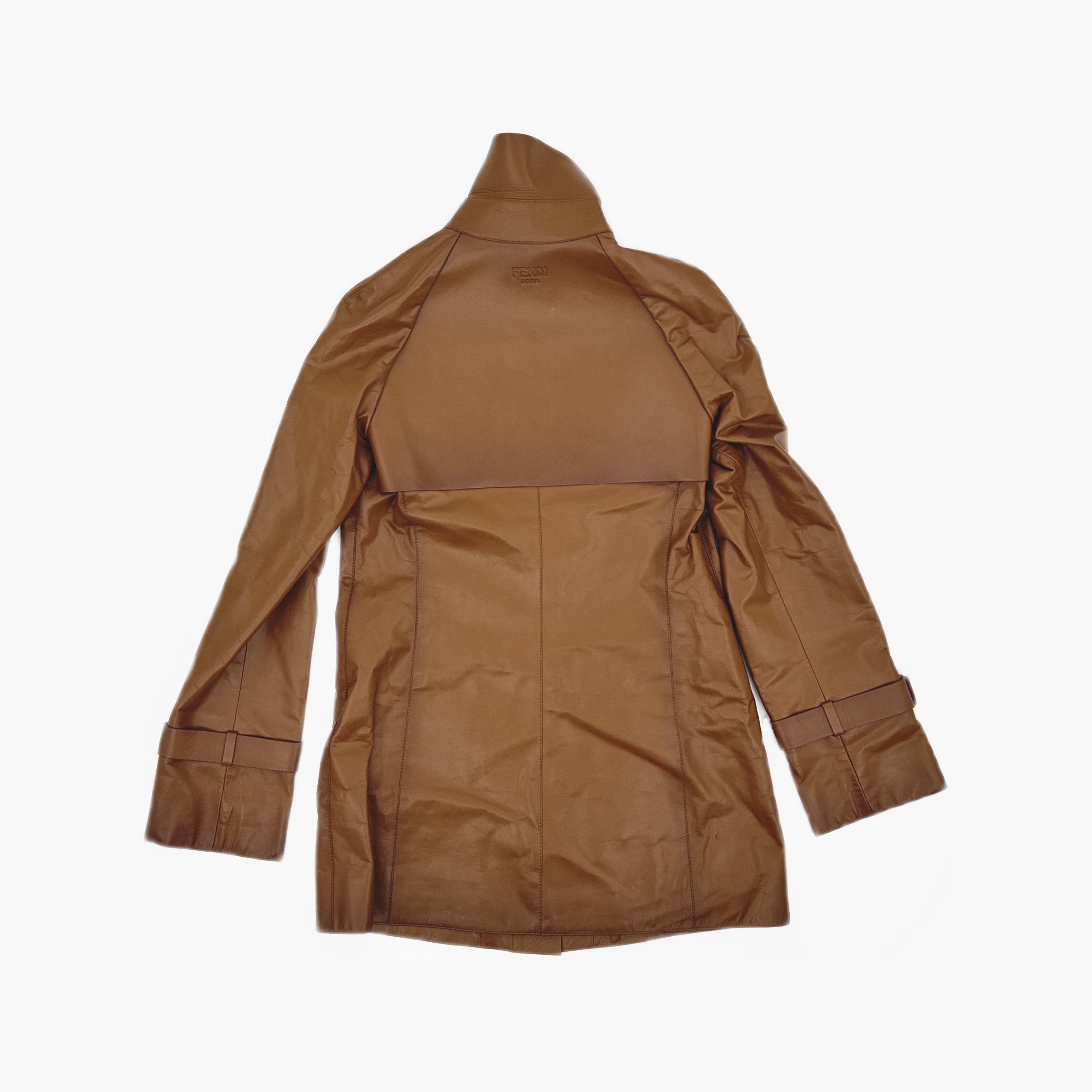 Fendi Fendi Leather Jacket Size 36 Size XS / US 0-2 / IT 36-38 - 2 Thumbnail