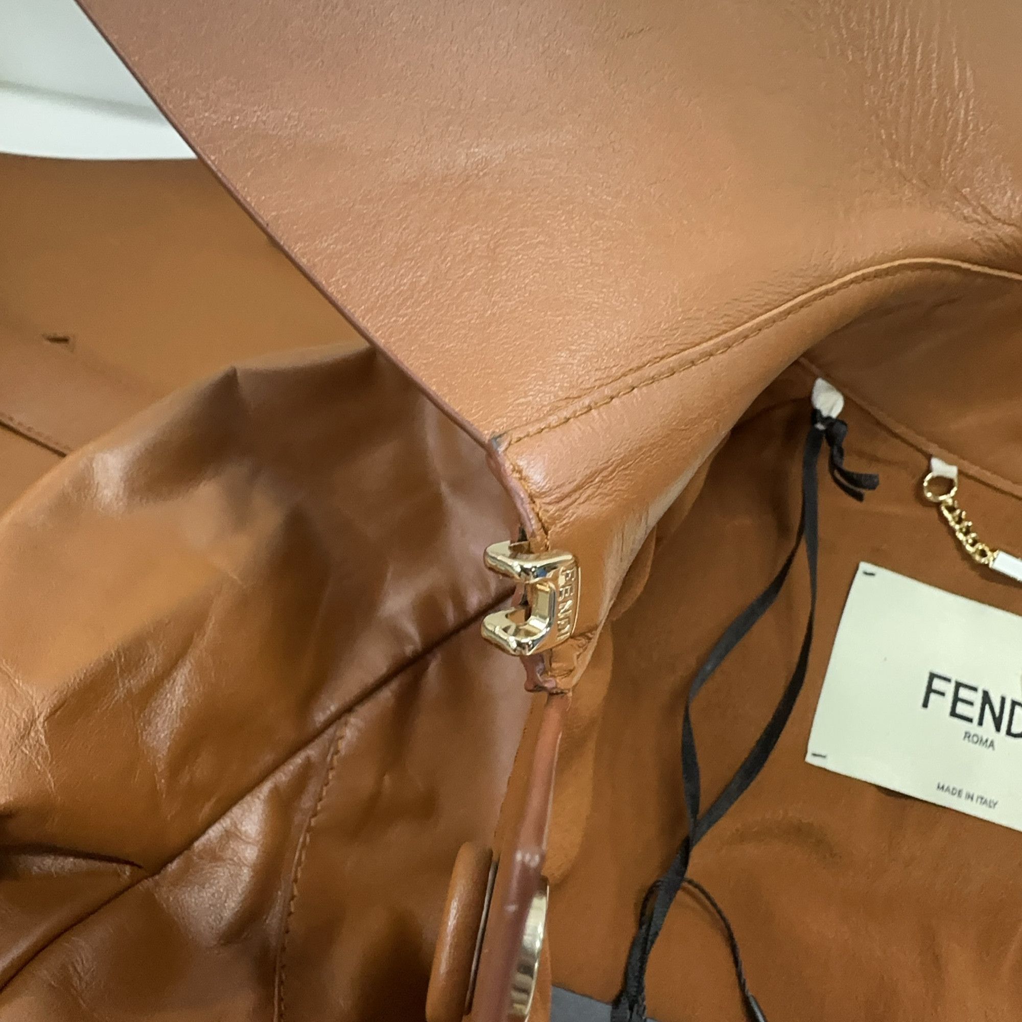 Fendi Fendi Leather Jacket Size 36 Size XS / US 0-2 / IT 36-38 - 12 Thumbnail