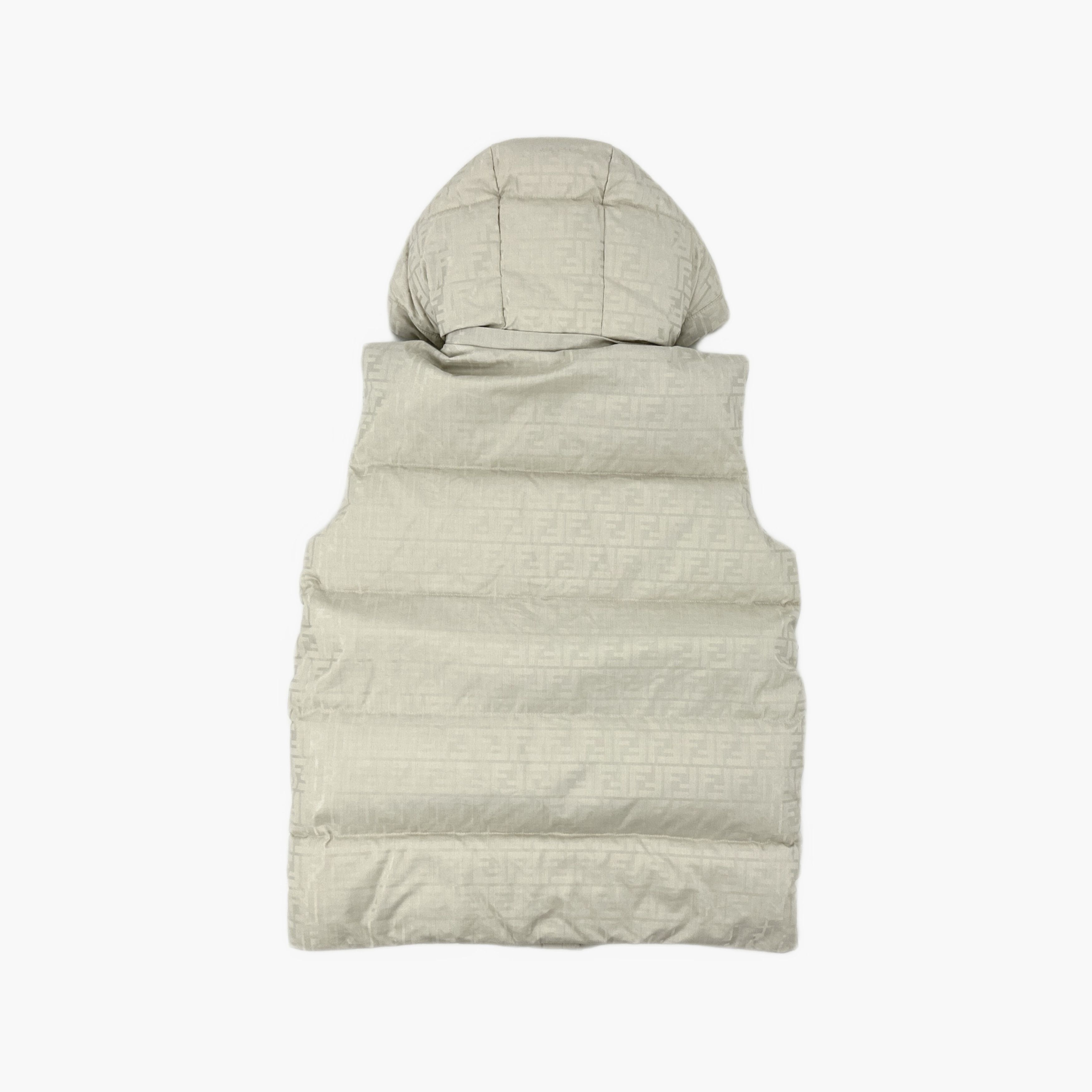 Fendi Fendi FF Logo Hooded Puffer Vest Size S Size S / US 4 / IT 40 - 2 Thumbnail