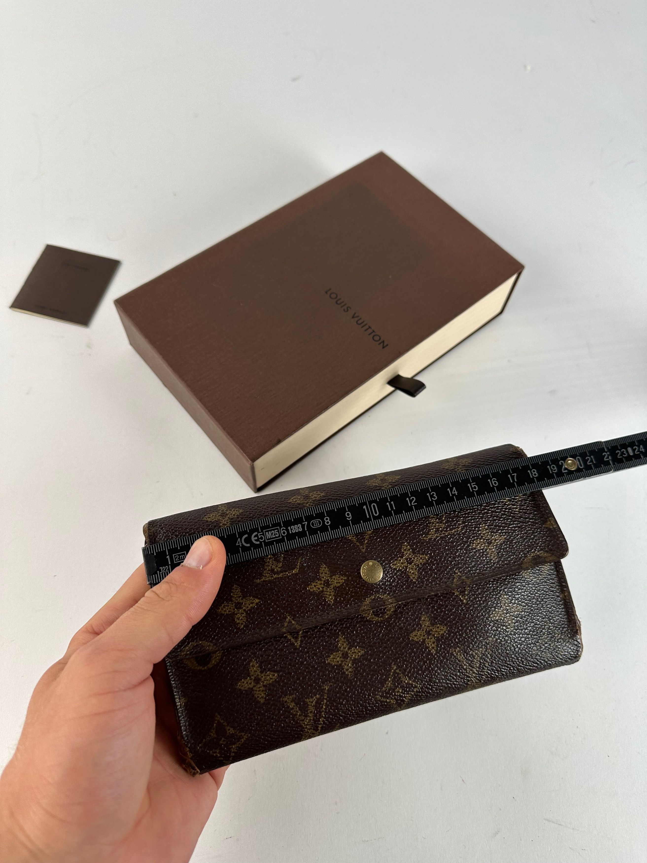 Louis Vuitton Vintage Monogram Canvas Long Wallet Brown Size ONE SIZE - 6 Thumbnail