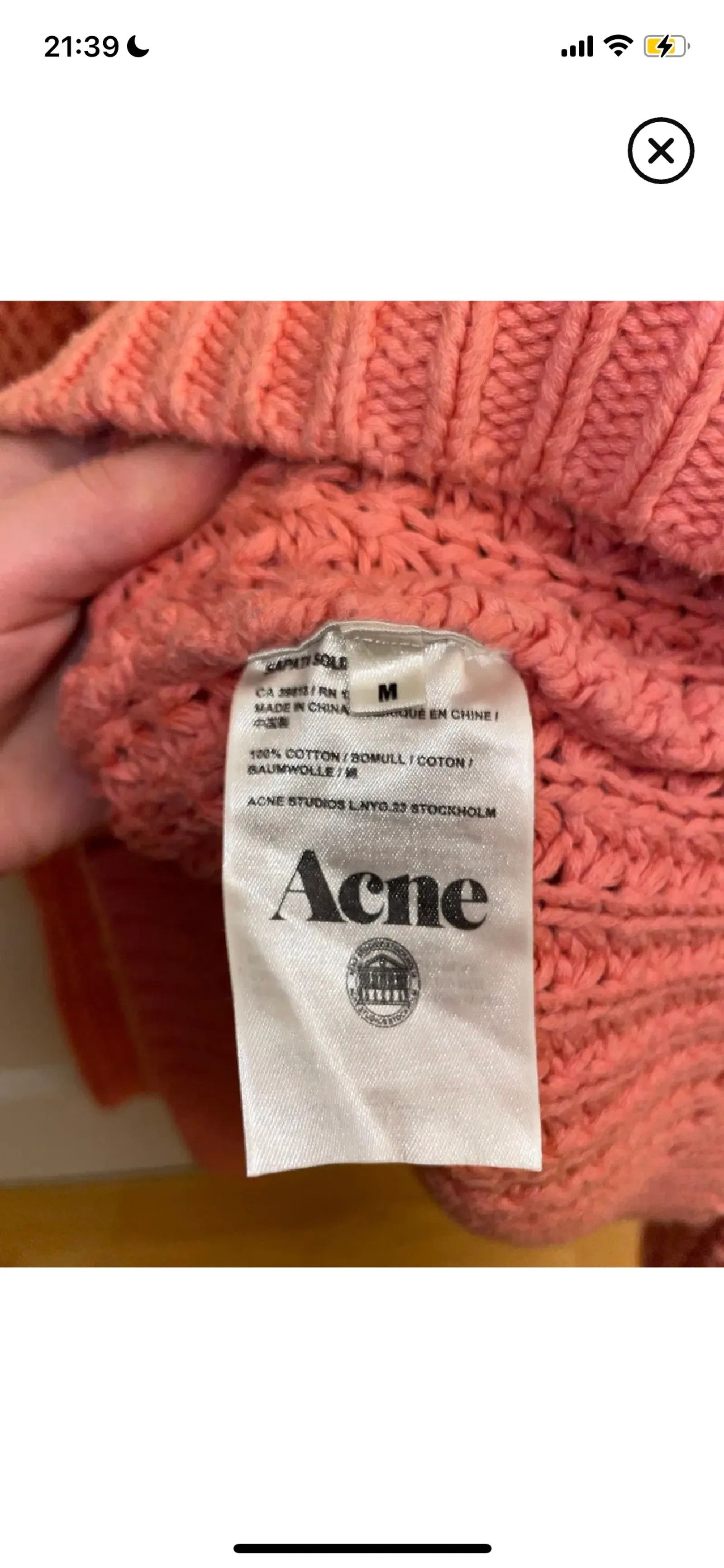 Acne Studios Acne Studios Sweater Size M / US 6-8 / IT 42-44 - 4 Thumbnail