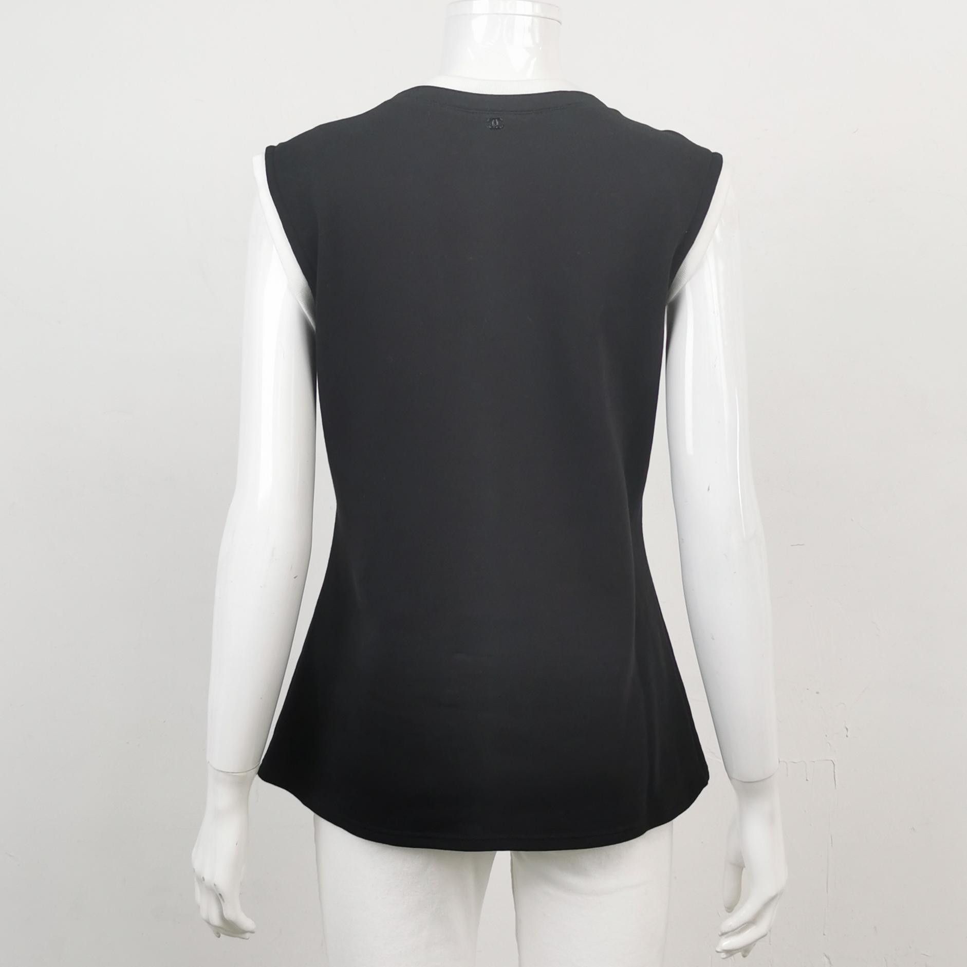 Chanel Chanel Women it_36 Tank Tops Size XS / US 0-2 / IT 36-38 - 2 Thumbnail