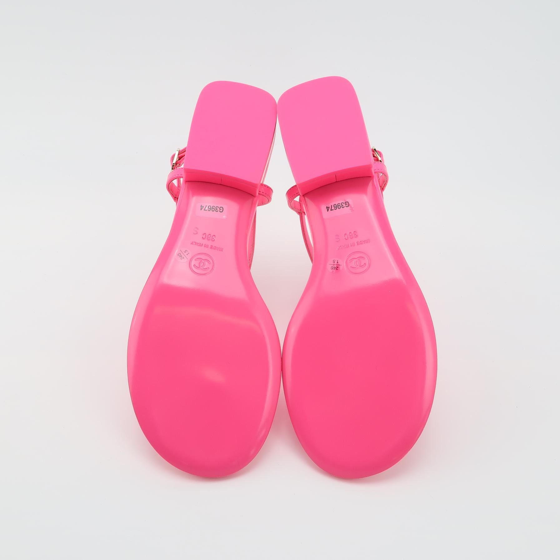 Chanel Chanel Women 8 Sandals Size US 8 / IT 38 - 5 Thumbnail