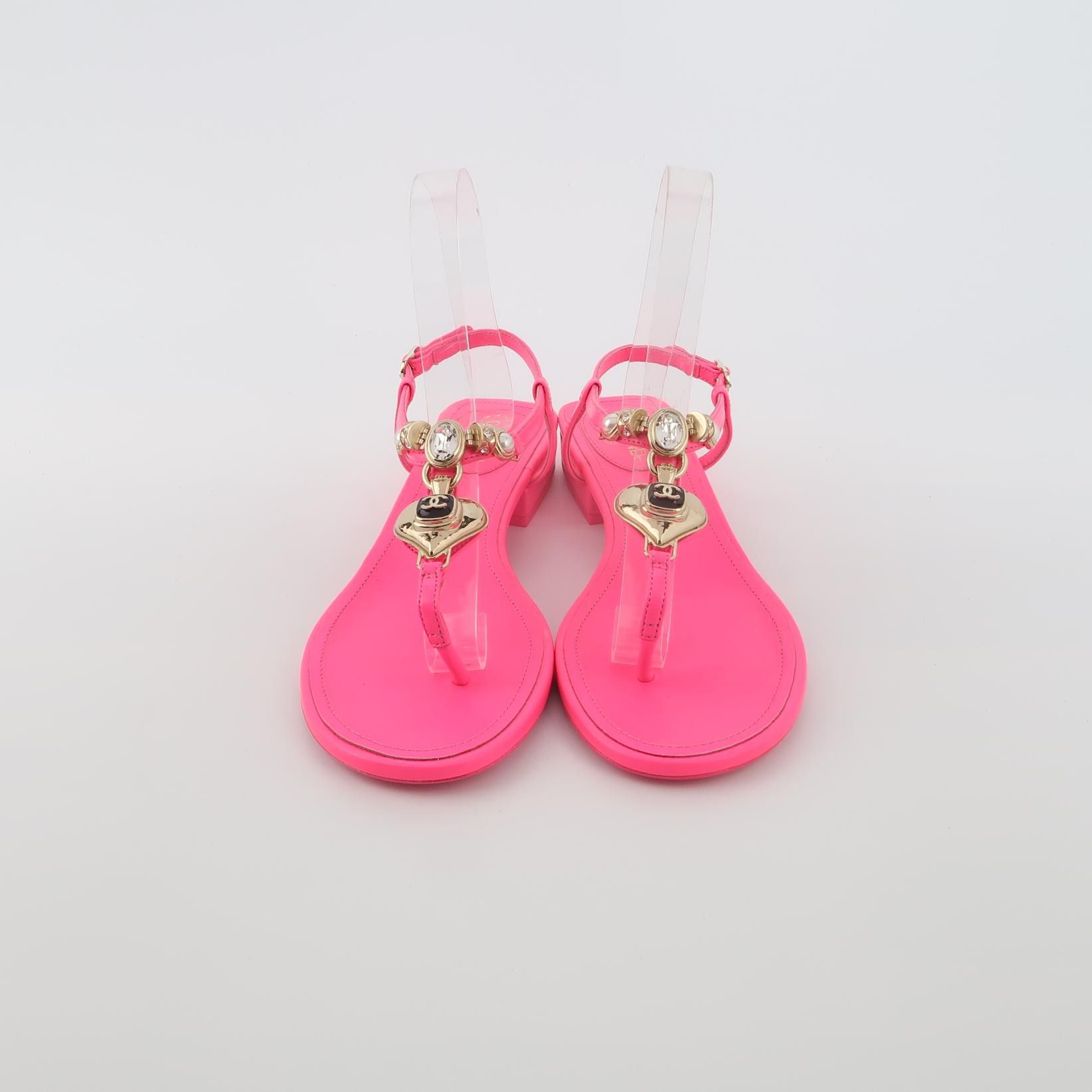Chanel Chanel Women 8 Sandals Size US 8 / IT 38 - 3 Thumbnail