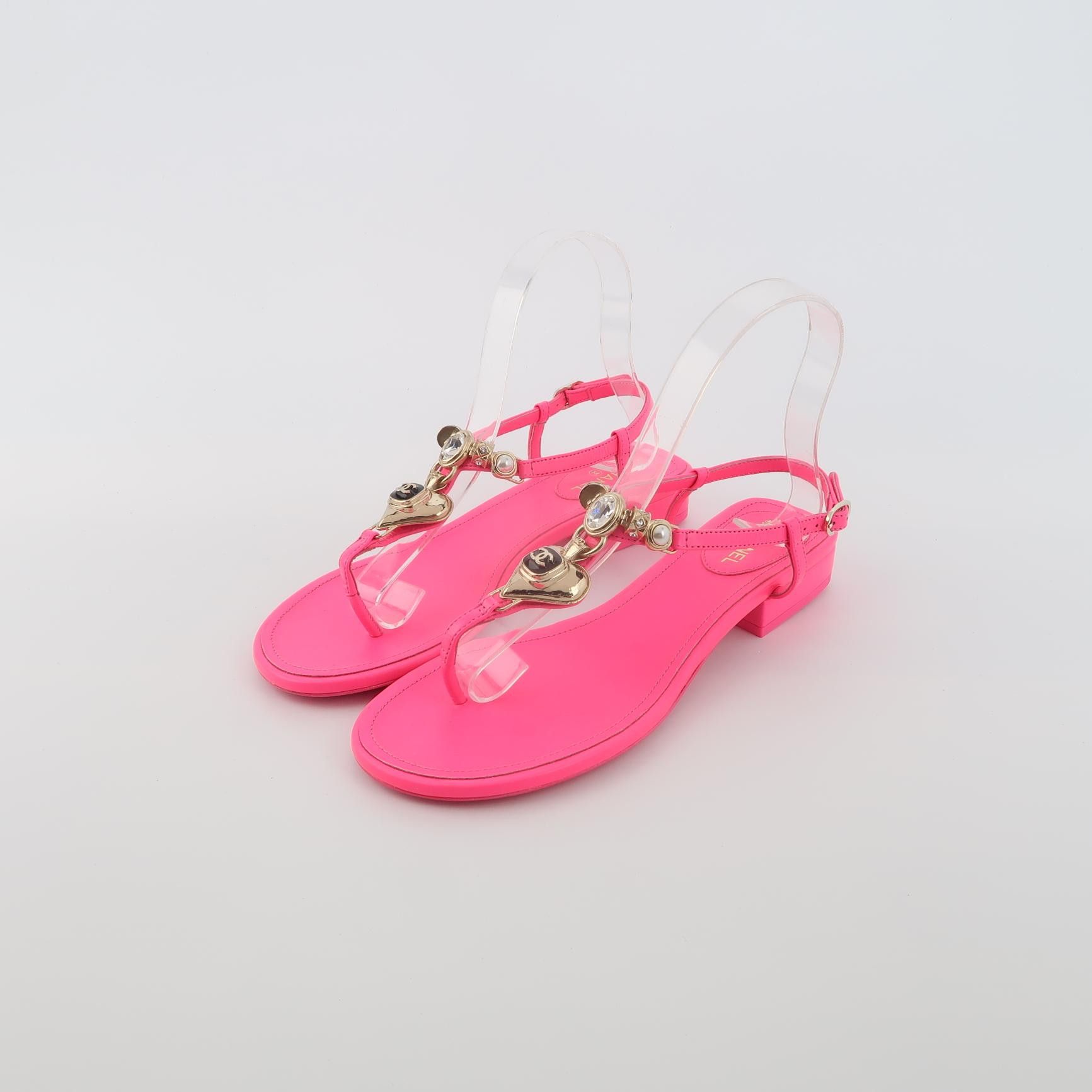 Chanel Chanel Women 8 Sandals Size US 8 / IT 38 - 2 Thumbnail