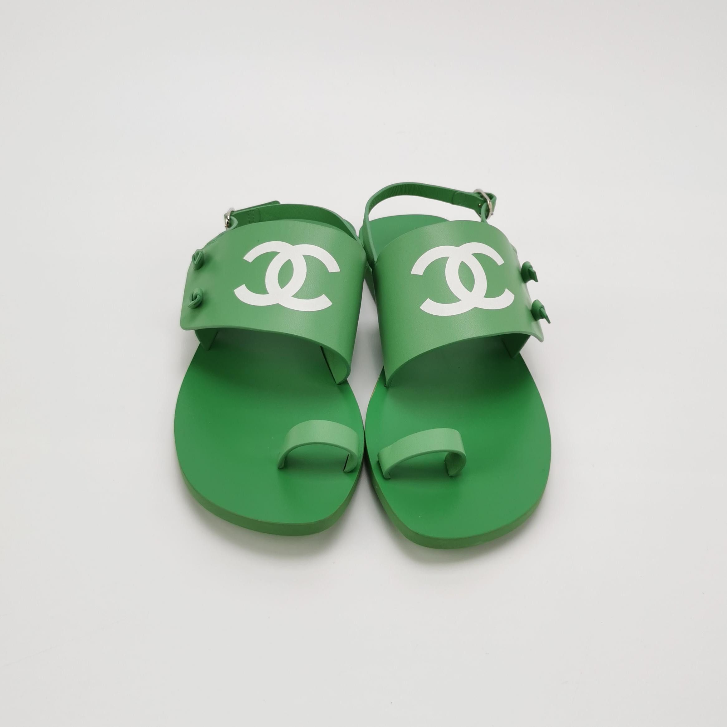 Chanel Chanel Women 6 Sandals Size US 6 / IT 36 - 3 Thumbnail