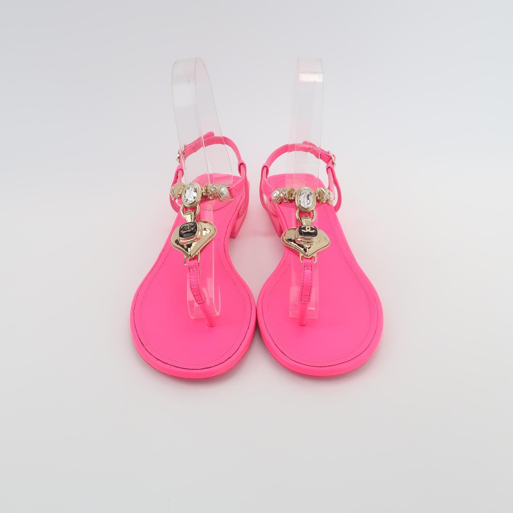 Chanel Chanel Women 7 Sandals Size US 7 / IT 37 - 3 Thumbnail