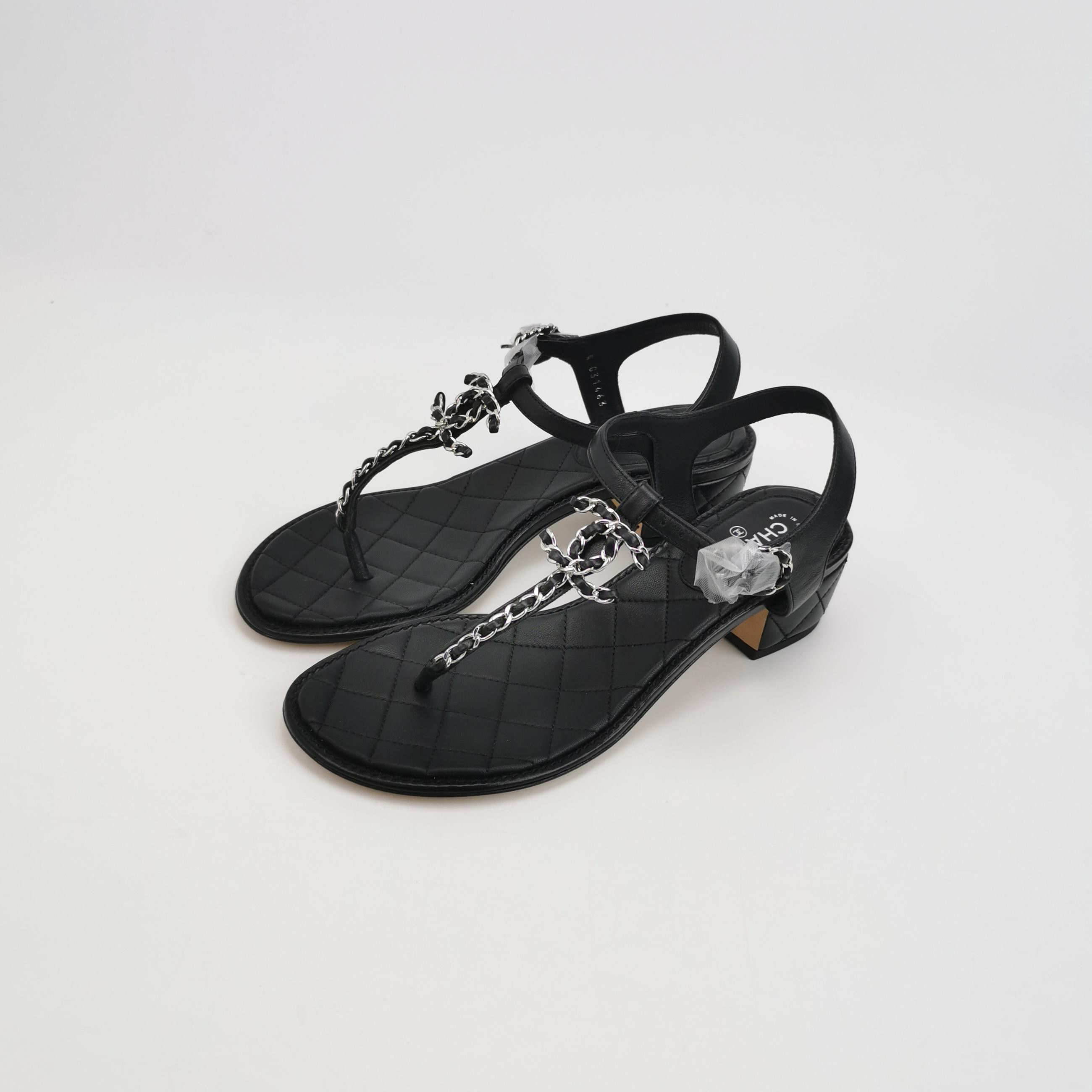 Chanel Chanel Women 7 Sandals Size US 7 / IT 37 - 2 Thumbnail