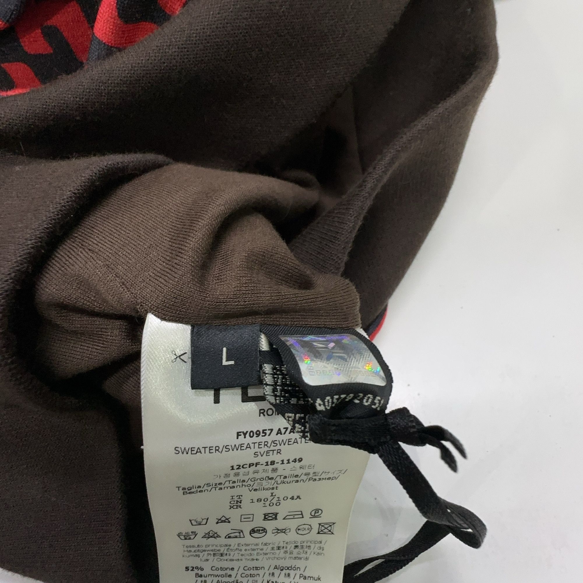 Fendi Fendi FF Monogram Zip Up Jacket Size L Size US L / EU 52-54 / 3 - 4 Thumbnail