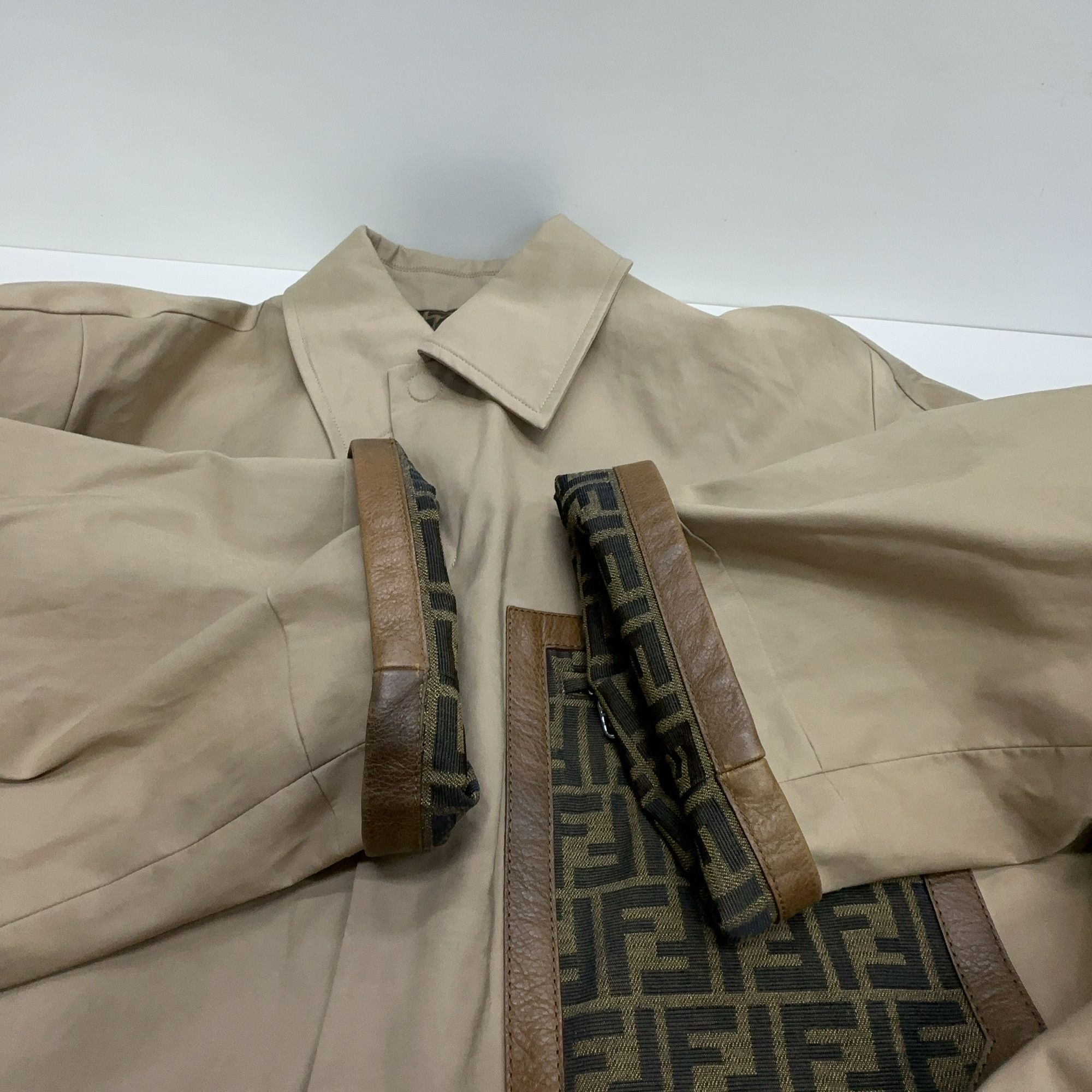 Fendi Fendi FF Logo Mackintosh Coat Size 48 Size US M / EU 48-50 / 2 - 6 Thumbnail