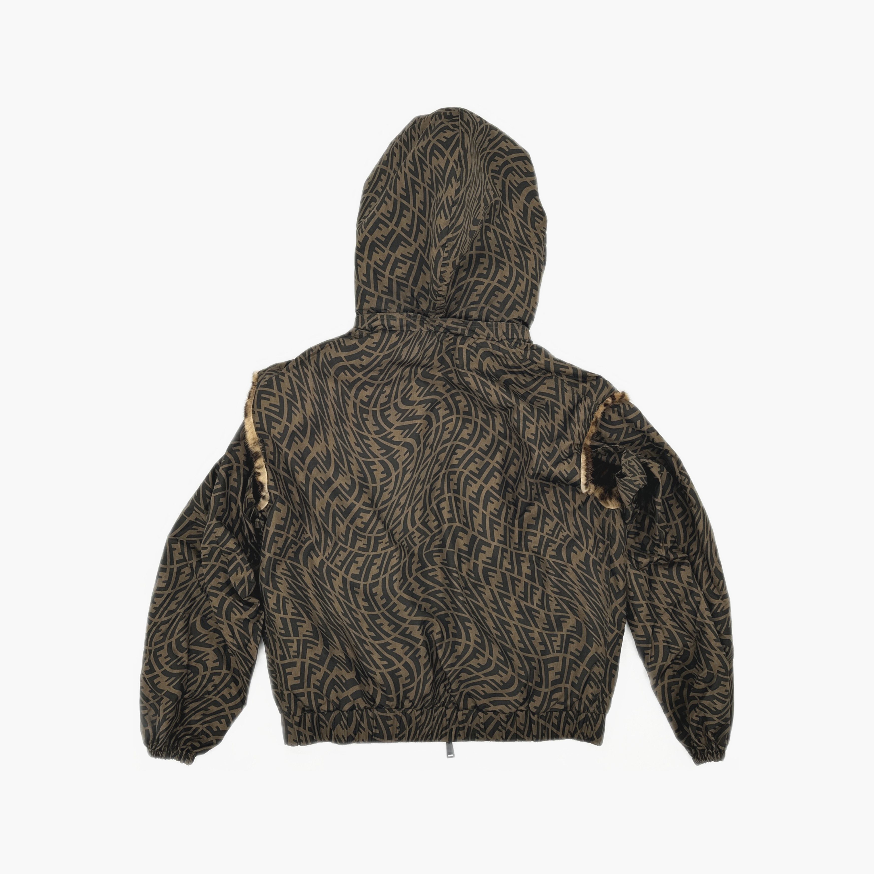 Fendi Fendi Reversible FF Logo Fur Jacket Size 36 Size XS / US 0-2 / IT 36-38 - 14 Thumbnail