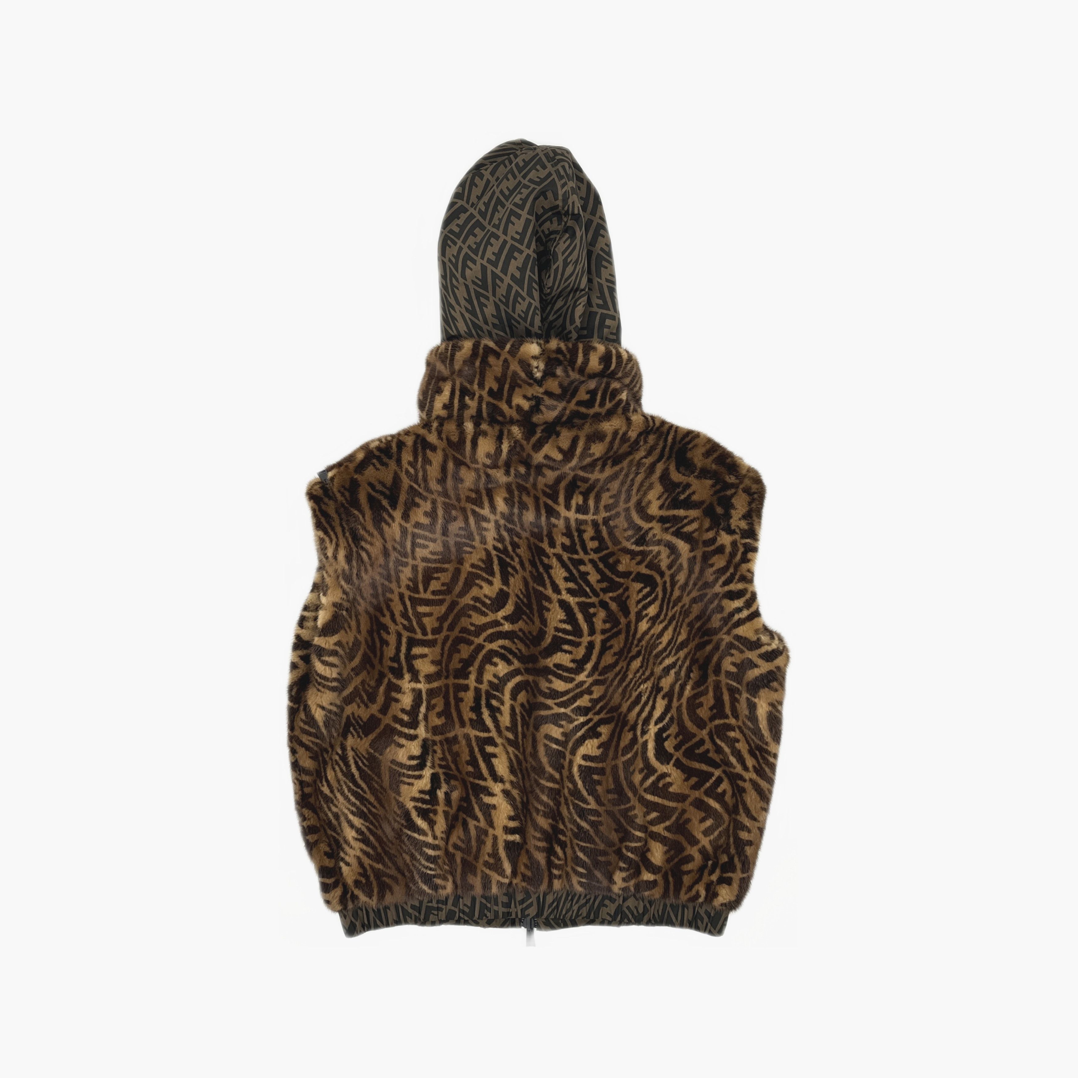 Fendi Fendi Reversible FF Logo Fur Jacket Size 36 Size XS / US 0-2 / IT 36-38 - 6 Thumbnail