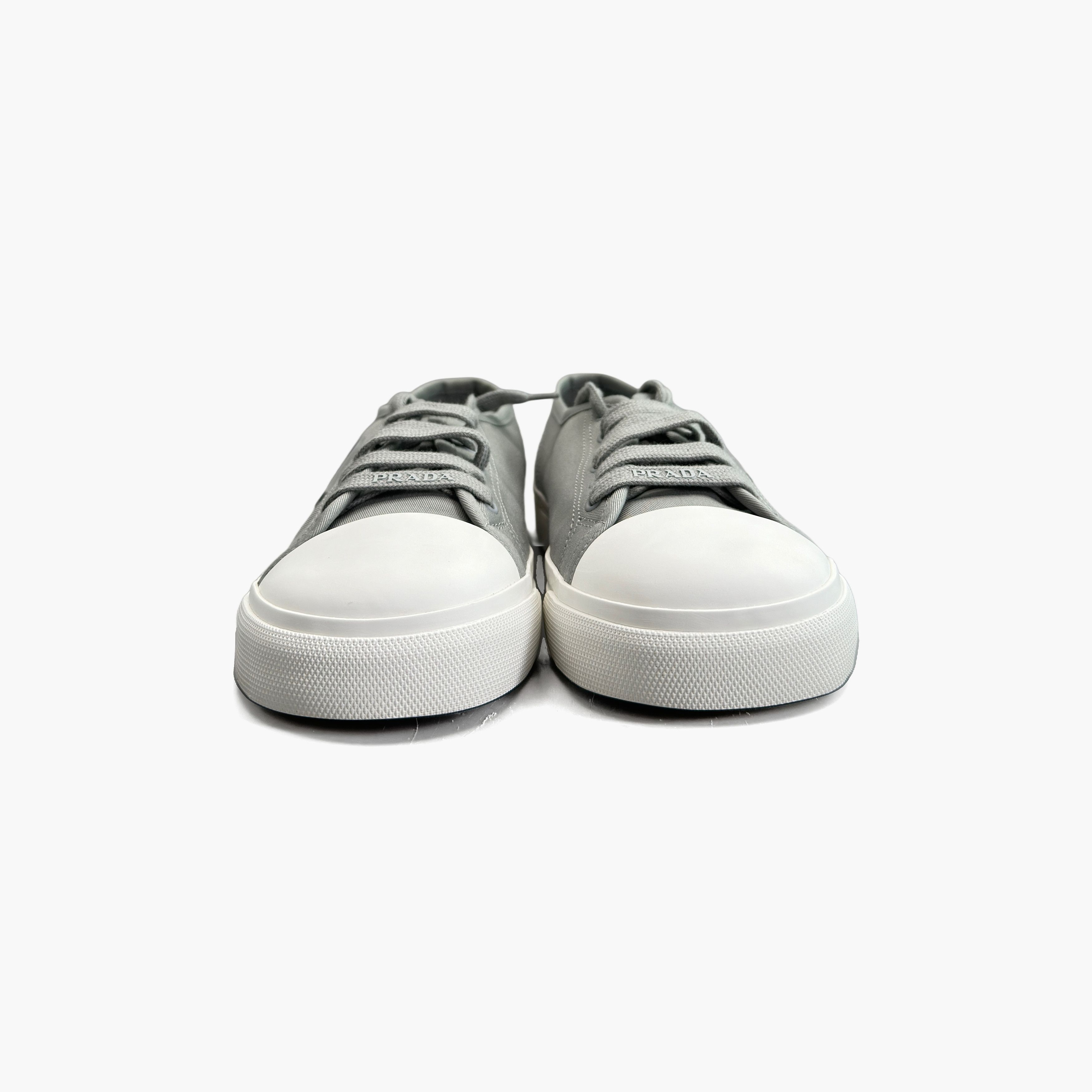 Prada Prada Canvas Logo Low-Top Sneakers US 8 / EU 41 Size US 8 / EU 41 - 5 Thumbnail