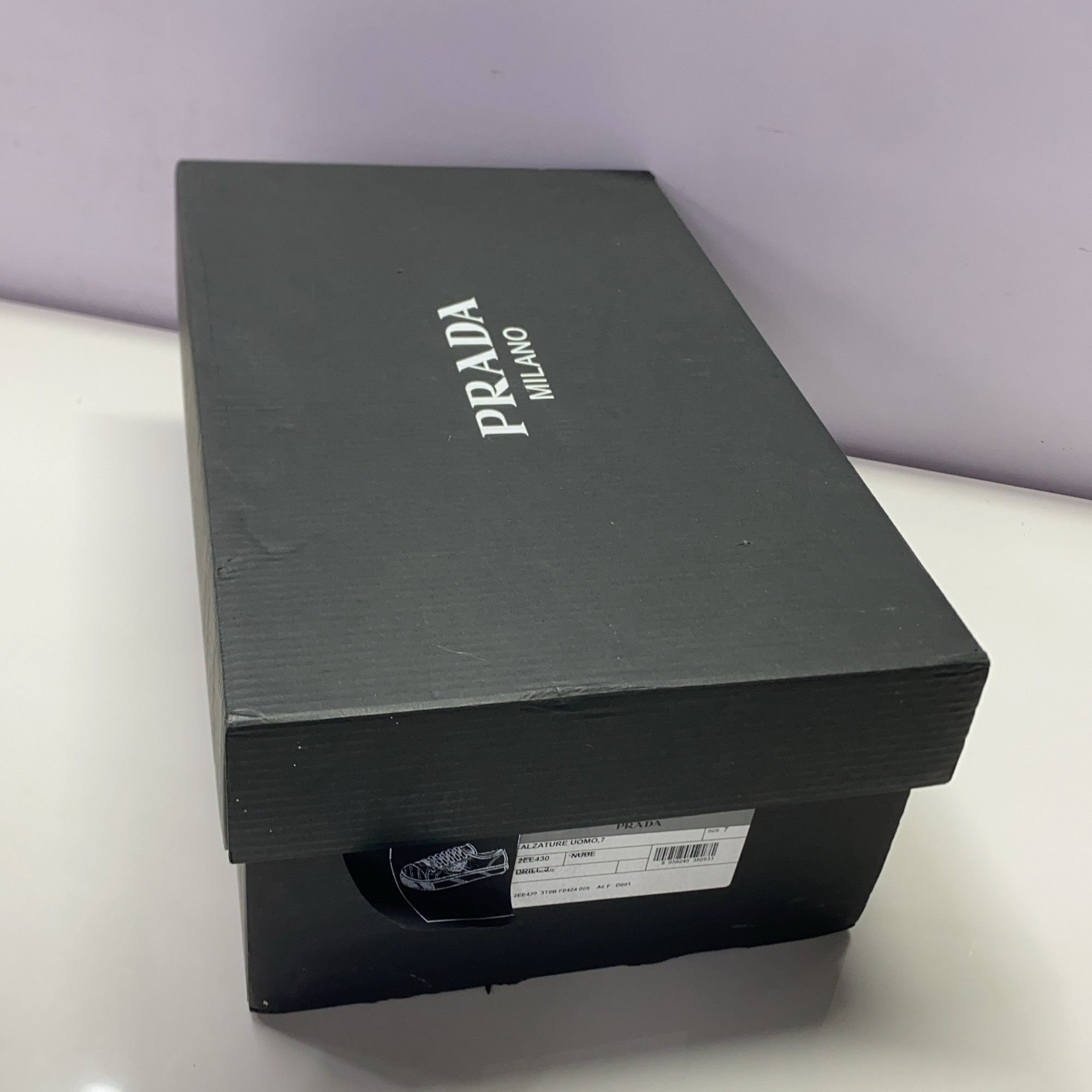 Prada Prada Canvas Logo Low-Top Sneakers US 8 / EU 41 Size US 8 / EU 41 - 10 Thumbnail