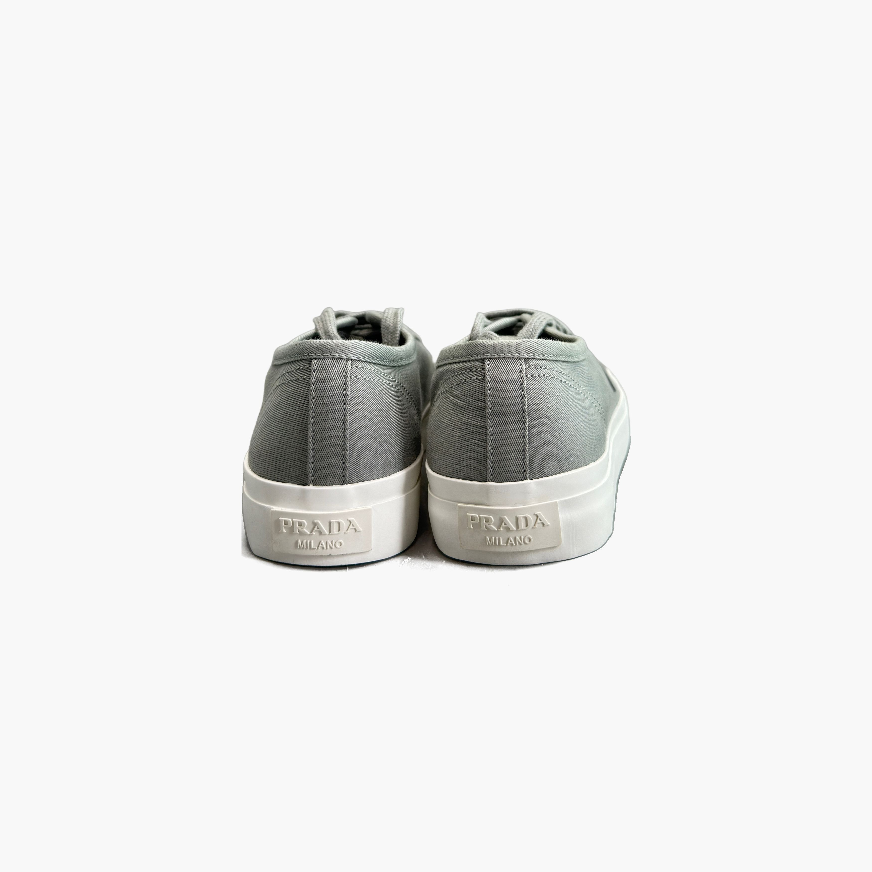 Prada Prada Canvas Logo Low-Top Sneakers US 8 / EU 41 Size US 8 / EU 41 - 6 Thumbnail