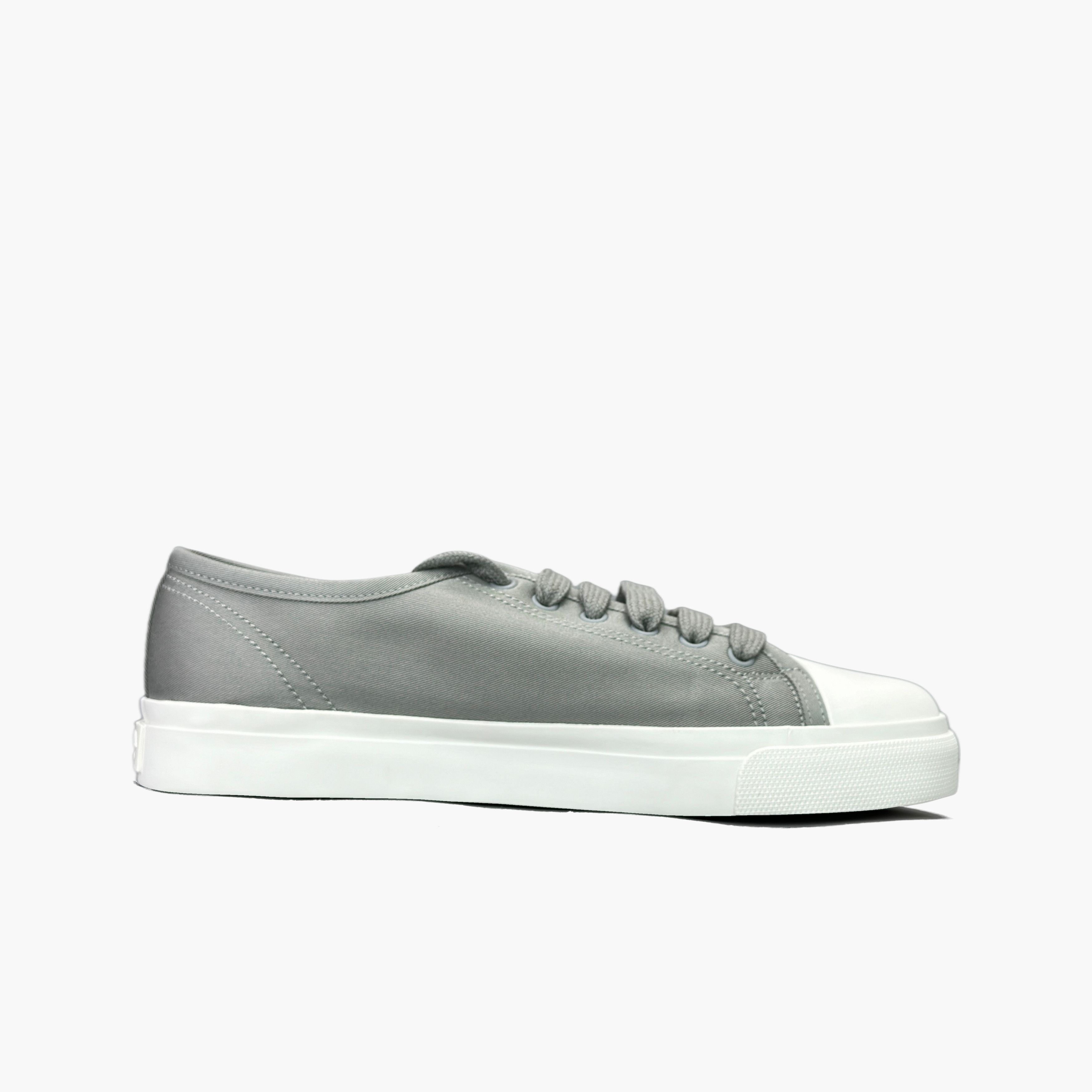 Prada Prada Canvas Logo Low-Top Sneakers US 8 / EU 41 Size US 8 / EU 41 - 2 Thumbnail