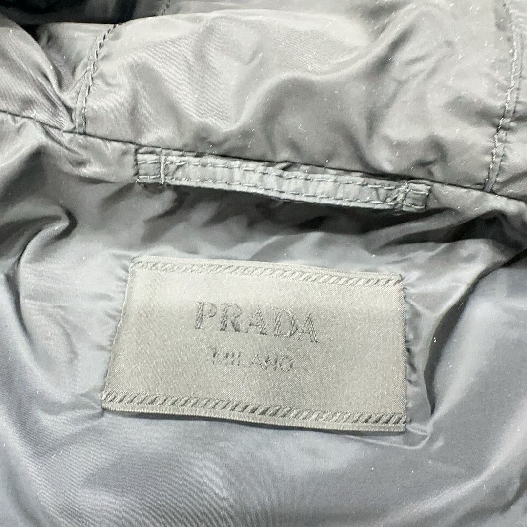 Prada Prada Re-Nylon Logo Hooded Jacket Size XL Size US XL / EU 56 / 4 - 5 Thumbnail
