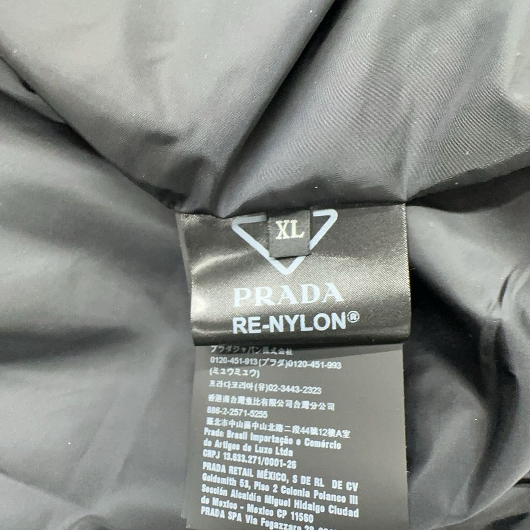 Prada Prada Re-Nylon Logo Hooded Jacket Size XL Size US XL / EU 56 / 4 - 3 Thumbnail
