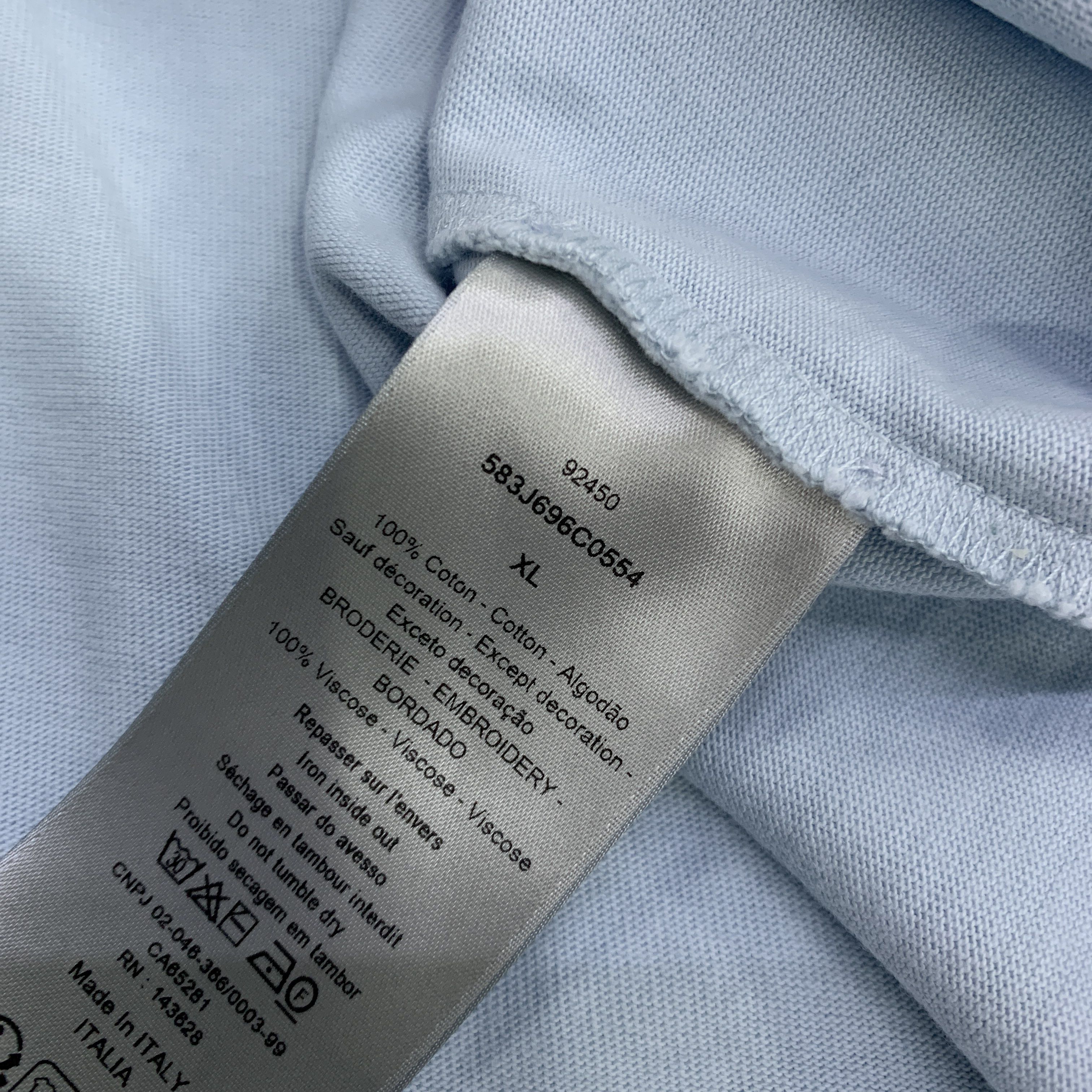 Dior Dior Hylton Nel Logo T-Shirt Size XL Size US XL / EU 56 / 4 - 3 Thumbnail