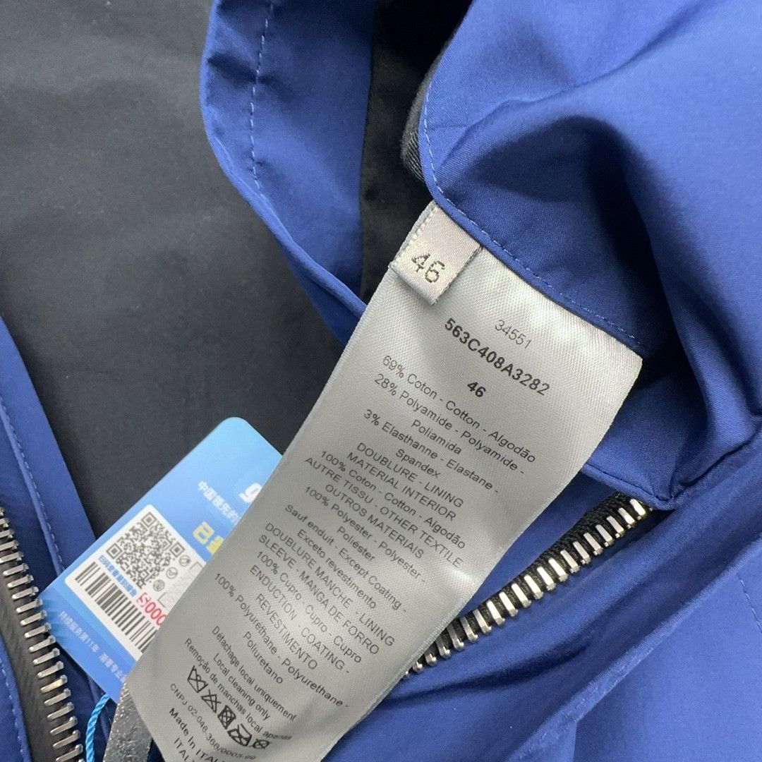 Dior Dior Hooded Snap Jacket Size S Size US S / EU 44-46 / 1 - 3 Thumbnail